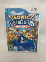 Nintendo Wii Sonic and Sega All-Stars Racing Game Case and Manual ONLY