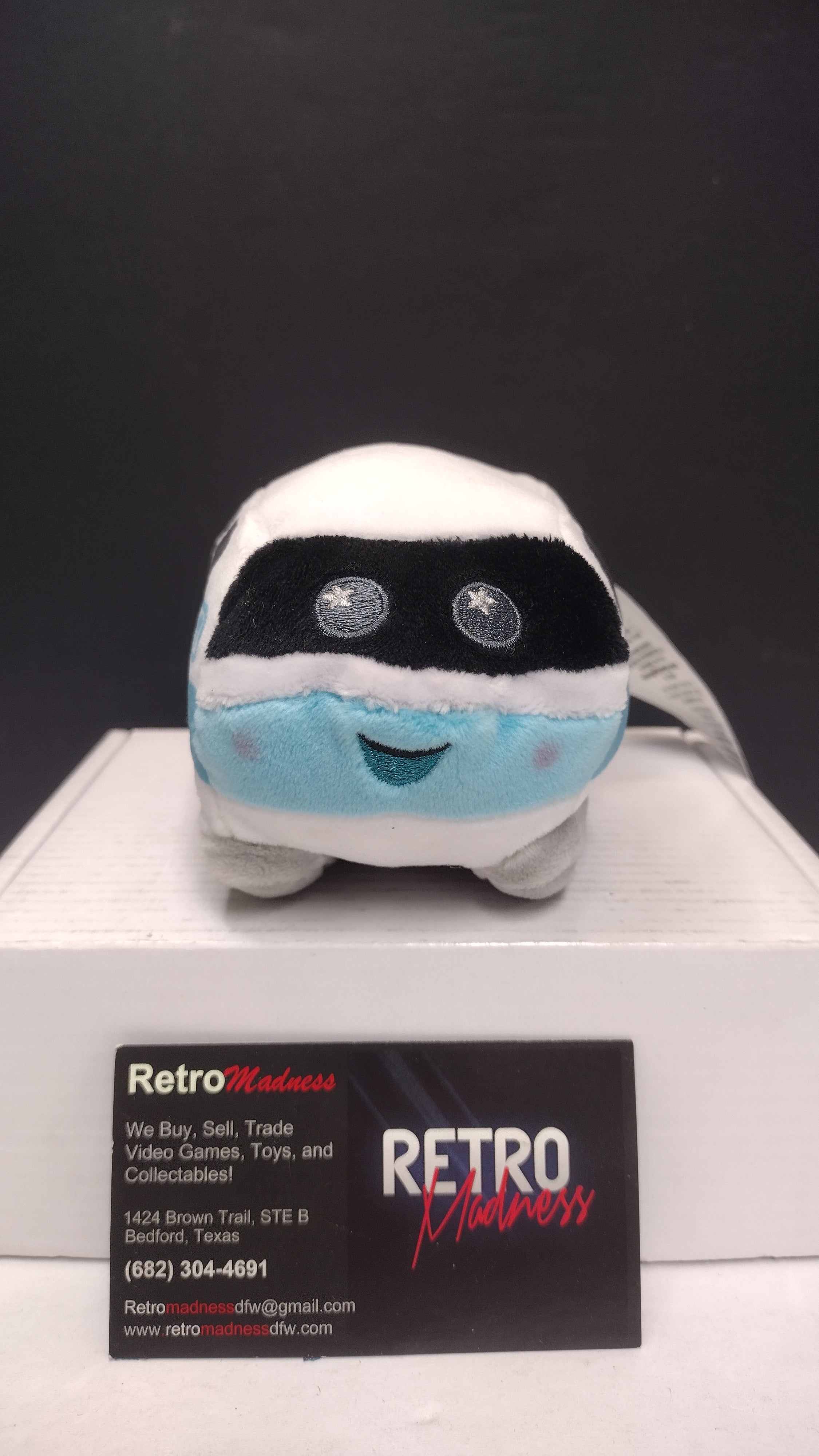 Disney Parks Wishables: Monorail Micro Plush – Disney Transportation Series (No Hang Tag)