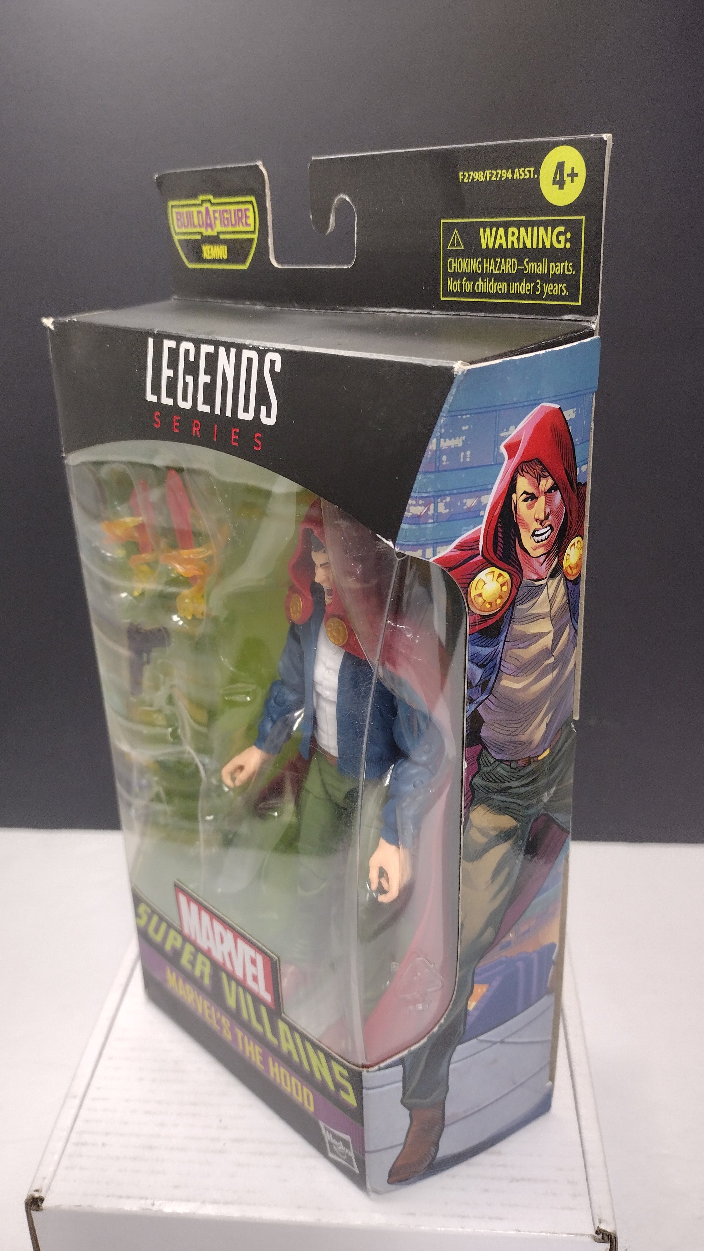 Hasbro Marvel Legends Series Super Villains The Hood 6-Inch Action Figure (No BAF / Open Box)