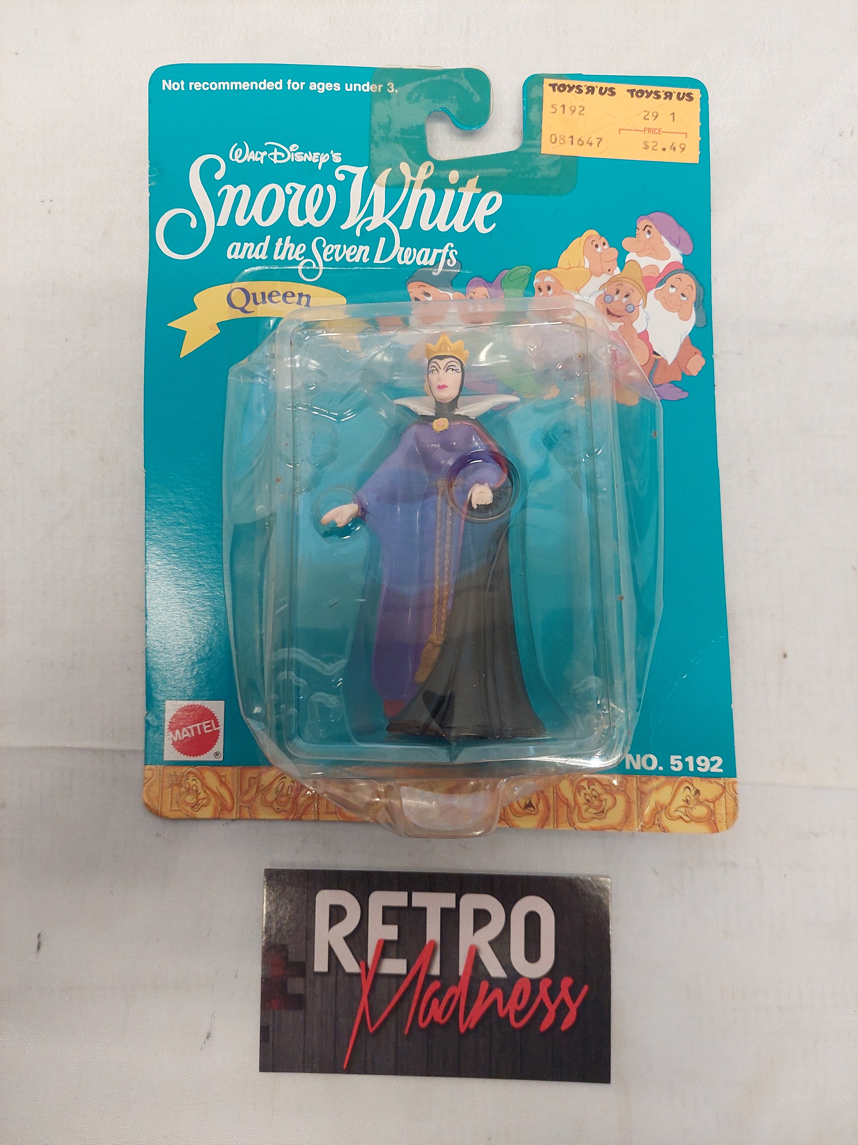 Vintage Lot of Walt Disney's Snow White and the Seven Dwarfs Figures