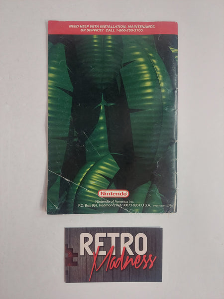 SNES Super Nintendo Manual Instruction Booklet ONLY No Game