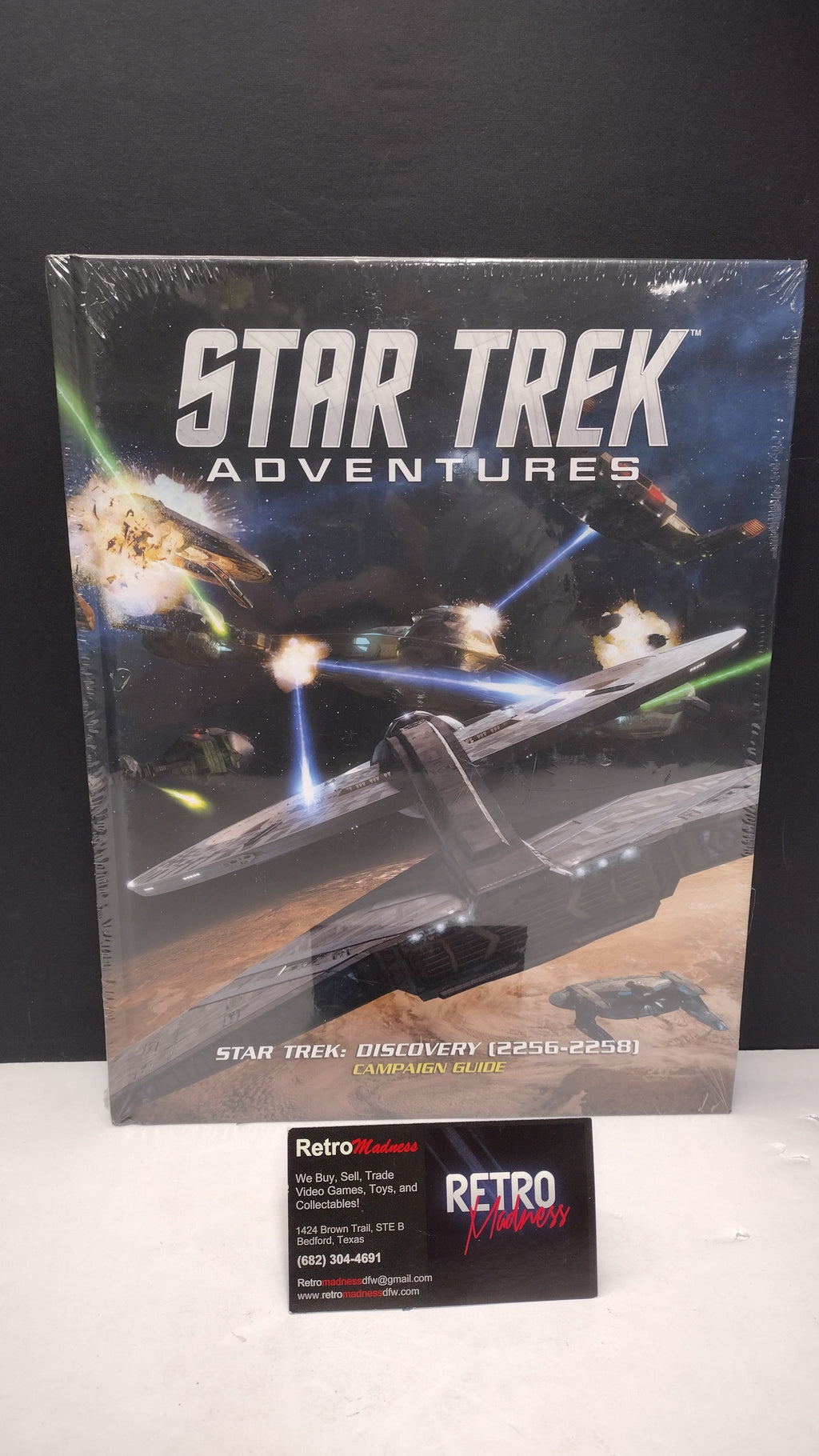 Star Trek Adventures: Discovery (2256–2258) Campaign Guide Hardcover (Modiphius - Brand New & Factory Sealed)