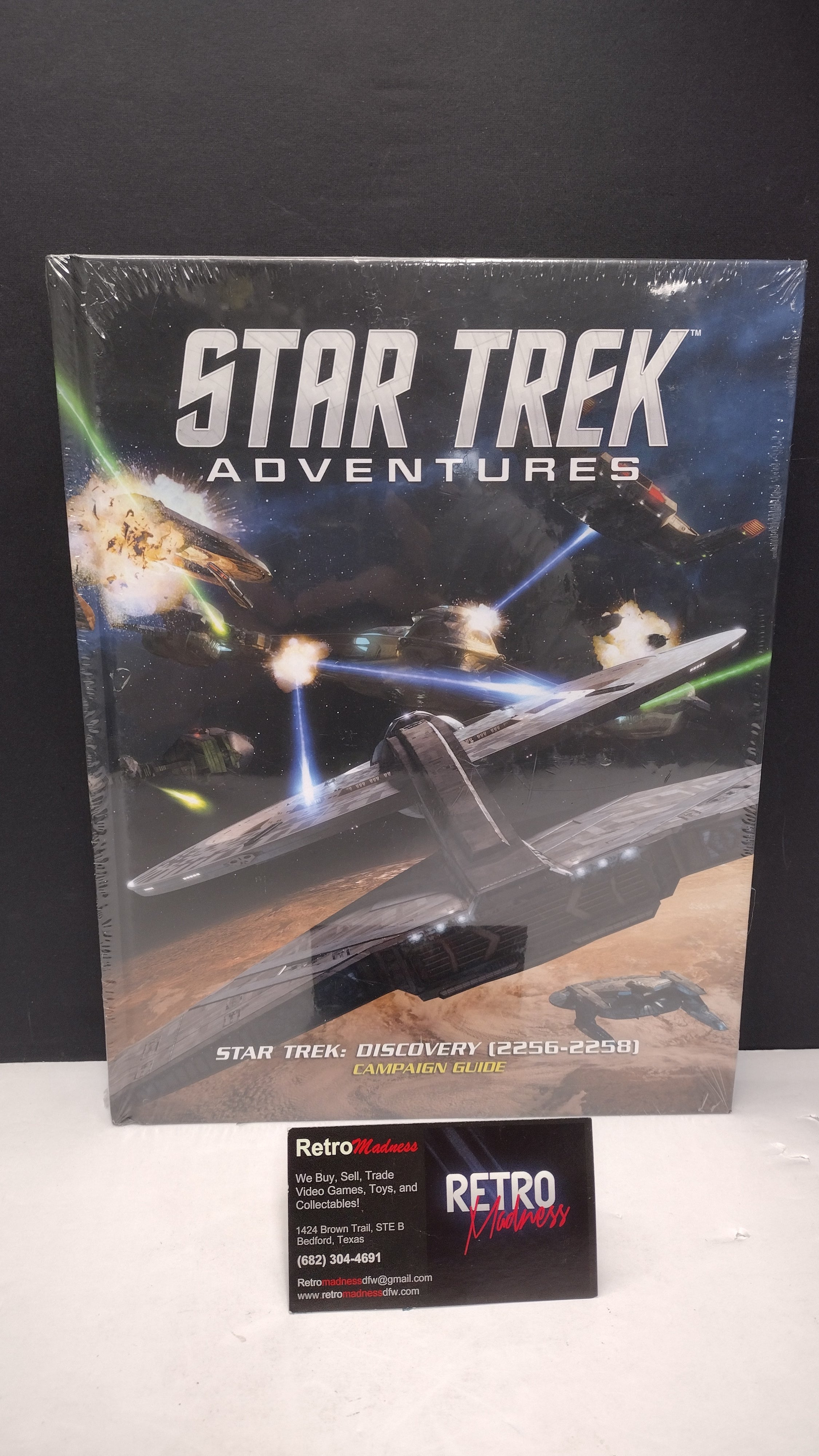 Star Trek Adventures: Discovery (2256–2258) Campaign Guide Hardcover (Modiphius - Brand New & Factory Sealed)
