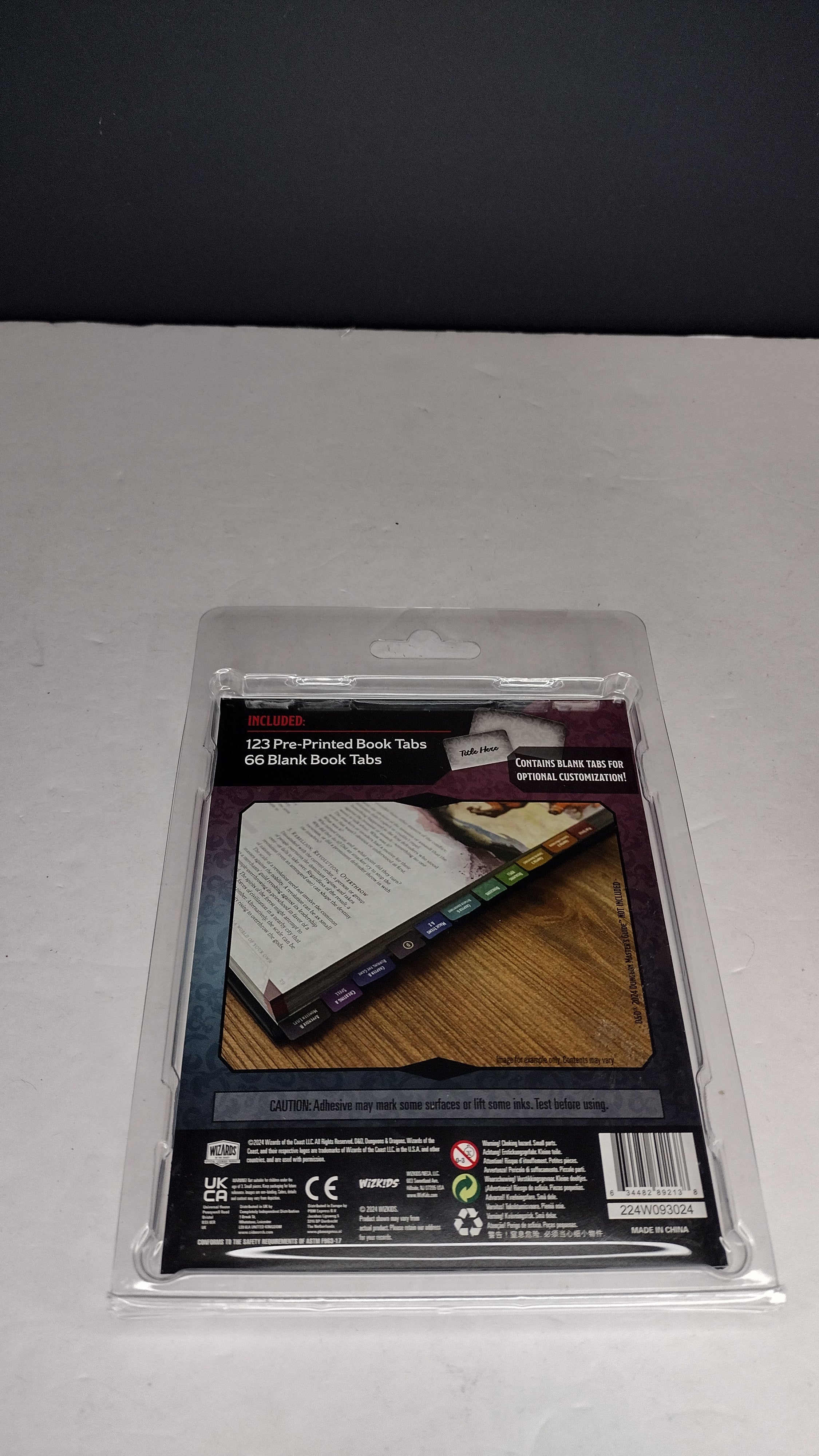 Dungeons and Dragons: 2024 Dungeon Master's Guide Book Tabs