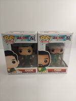 Funko Pop Shazam Eugene 263 and Pedro 265 Lot