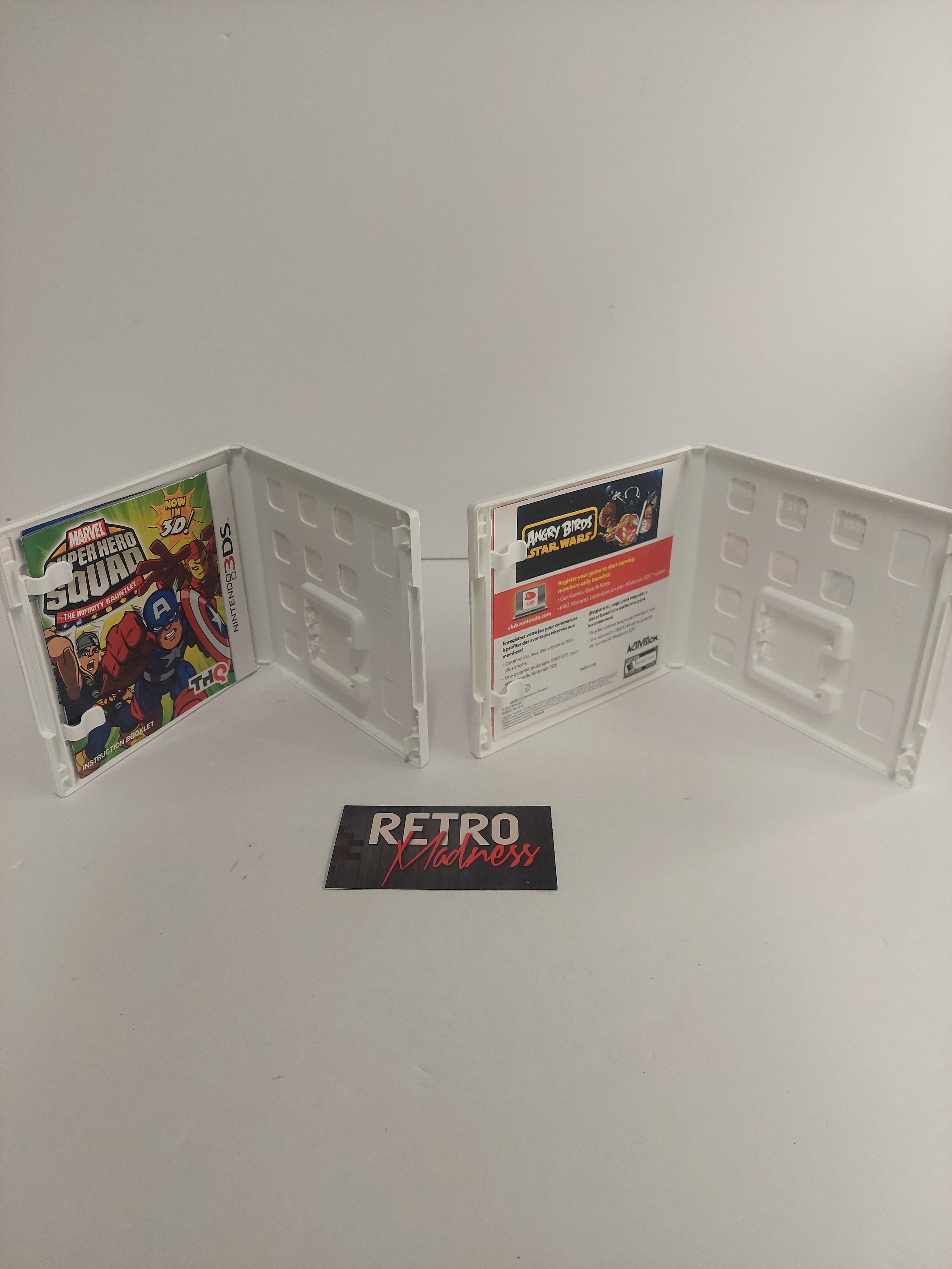 Nintendo 3DS Game Case No Games Lot of 4