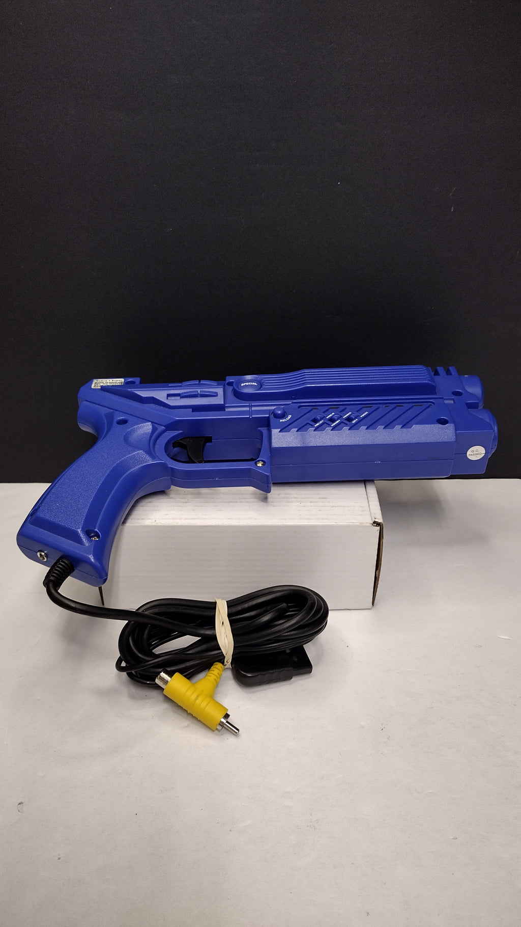 Vintage 1990s NYKO Cobra Light Gun Model UN-80039 PS1/PS2 & Sega Saturn (Tested - Loose)