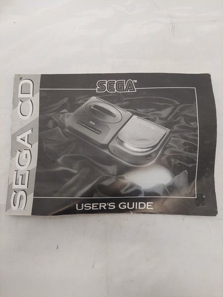 Sega CD User's Guide ONLY