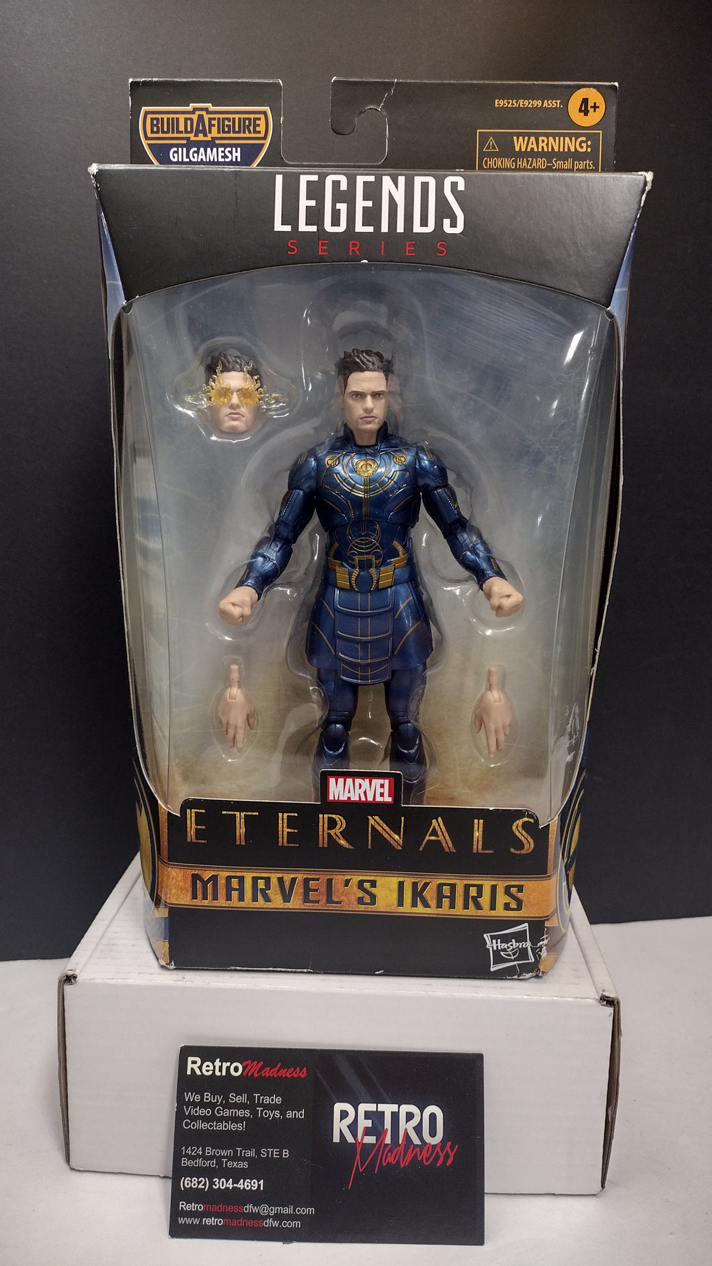 Hasbro Marvel Legends Series Eternals Movie Ikaris 6-Inch Action Figure NIB (Box Wear)