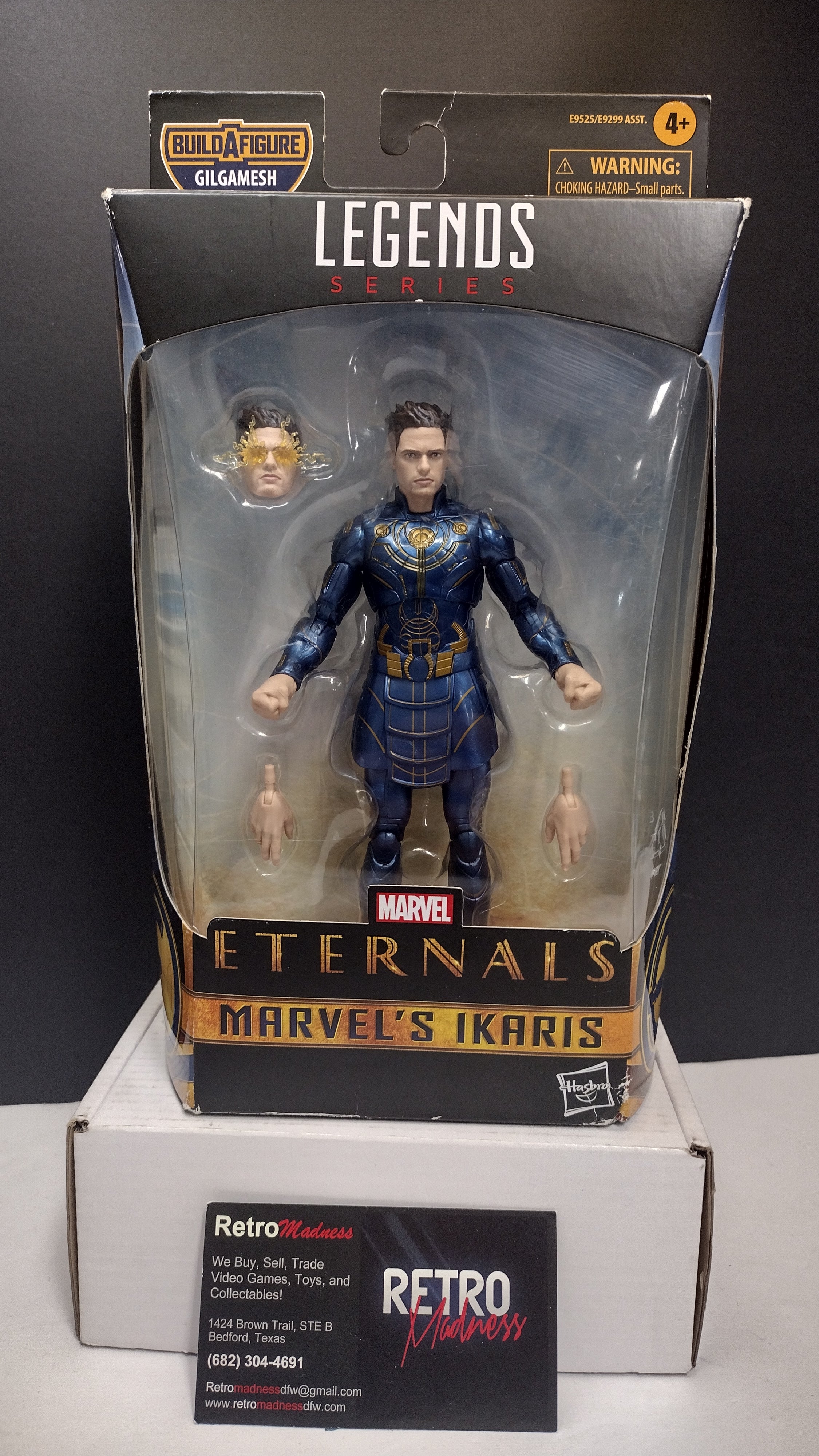 Hasbro Marvel Legends Series Eternals Movie Ikaris 6-Inch Action Figure NIB (Box Wear)