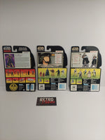Vintage Lot of Star Wars Figure Card Backs