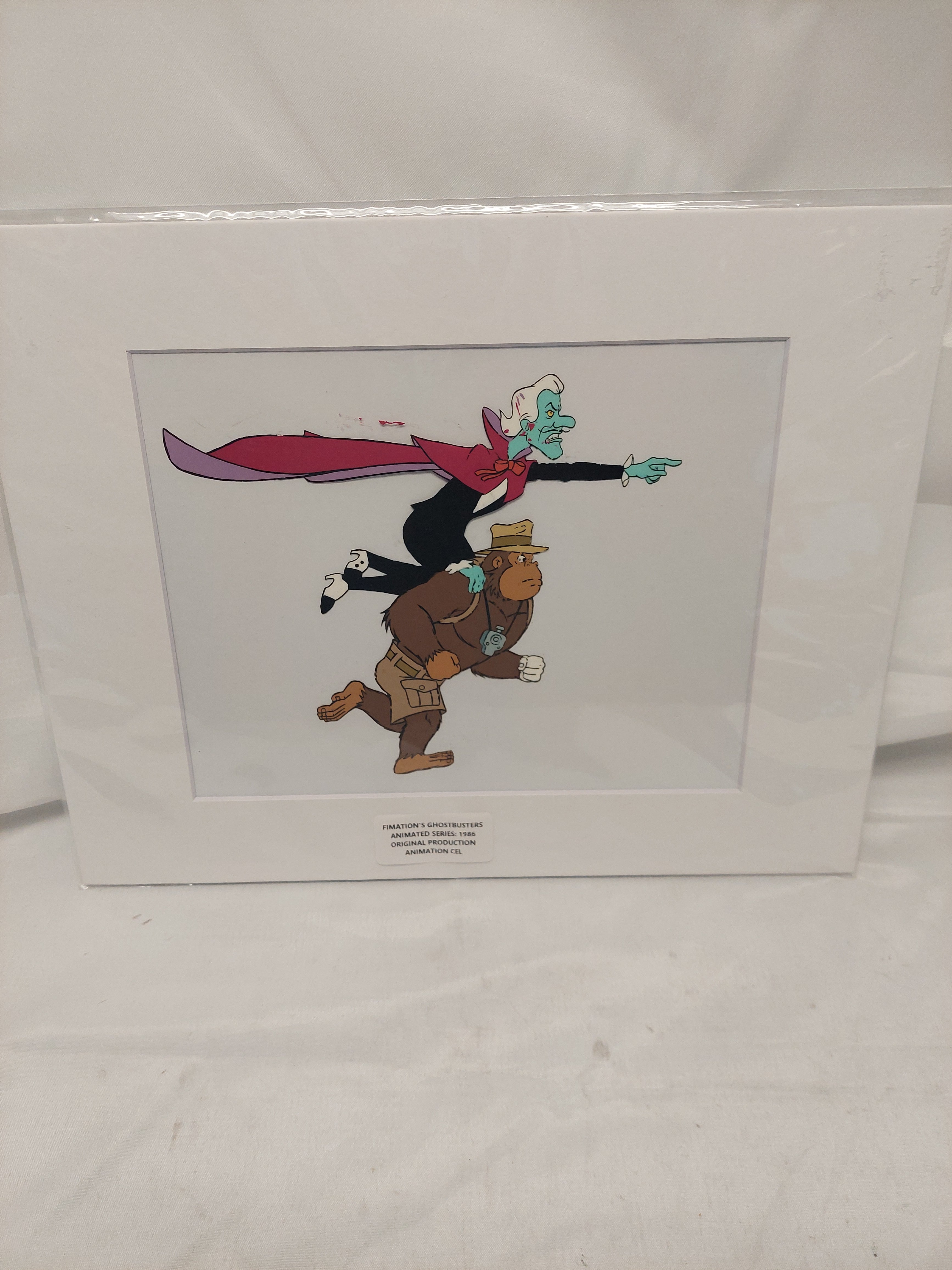 Ghostbusters Animated Series 1986 Original Production Cel