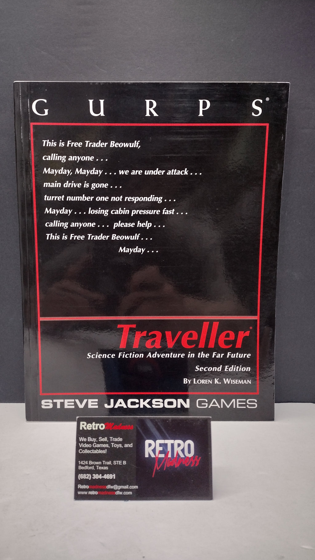 Steve Jackson Games GURPS Traveller: Science Fiction Adventure in the Far Future 2nd Edition (Paperback - New)