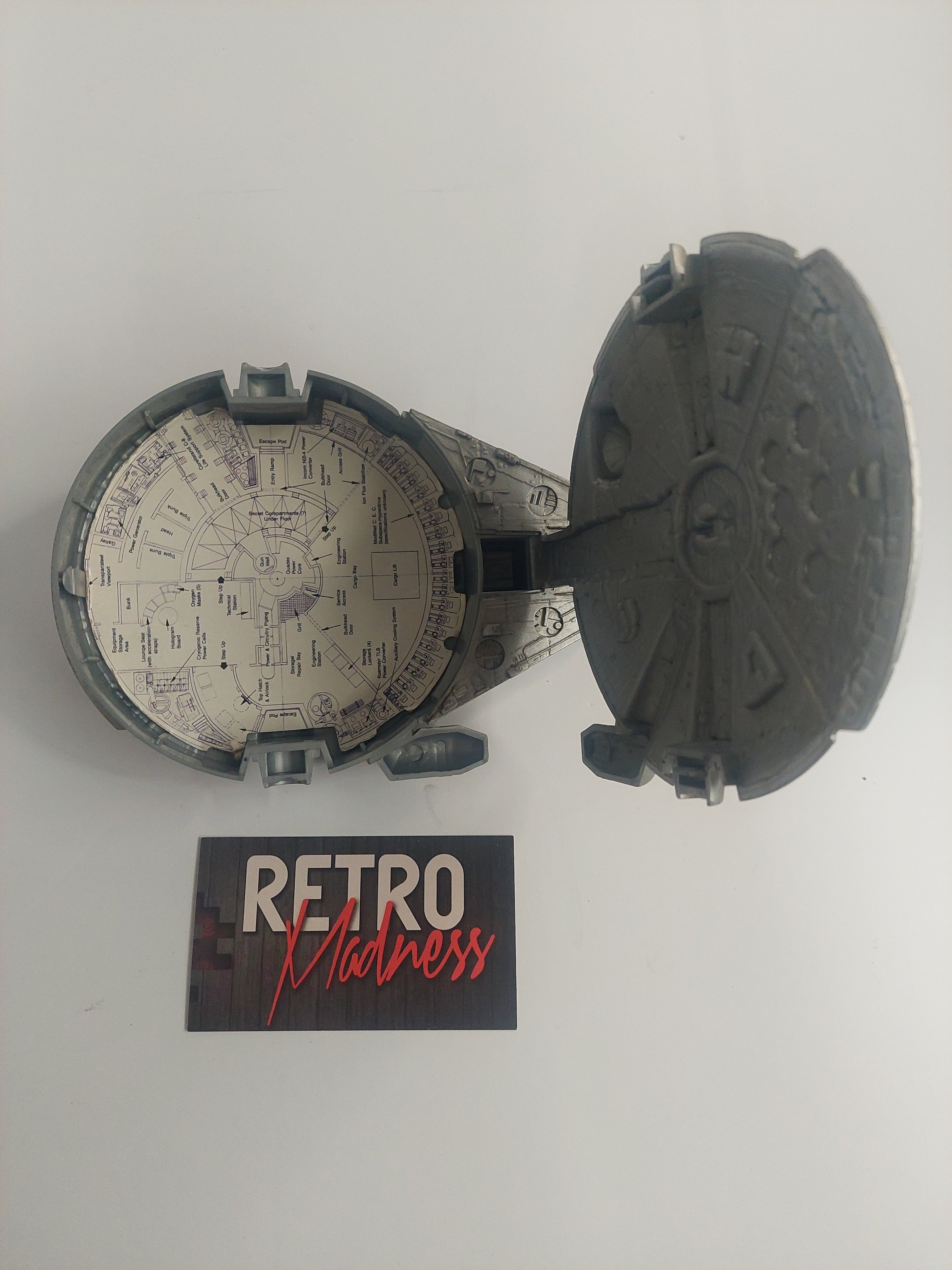 Vintage 1996 Star Wars Millennium Falcon Hope Industries