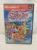 Sony PlayStation 2 Scooby-Doo Night of 100 Frights Greatest Hits Game Case and Manual