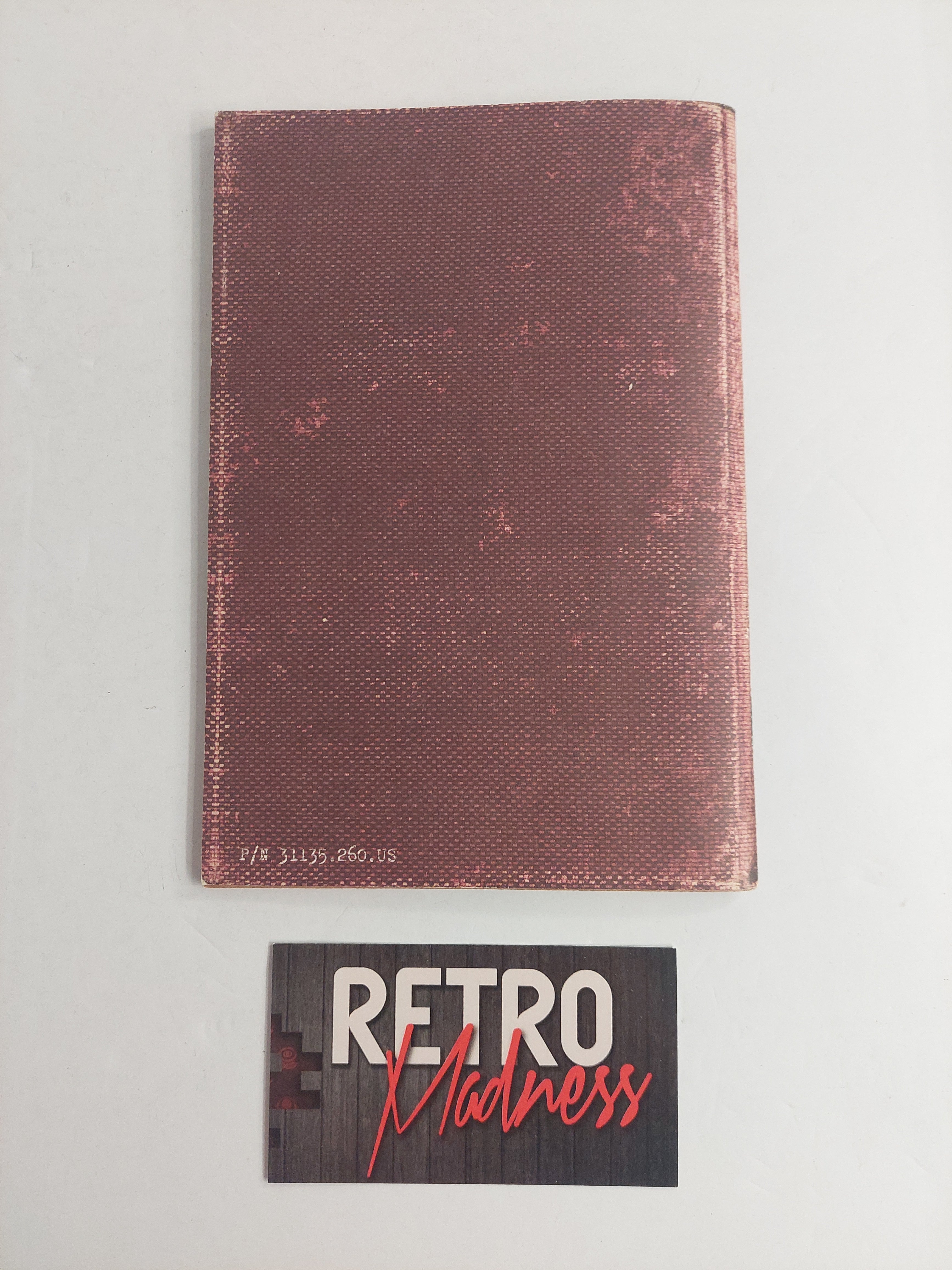 Return to Castle Wolfenstein PC Manual Instruction Booklet ONLY