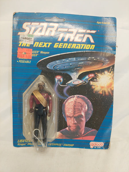 Vintage Star Trek The Next Generation Lieutenant Work Figure Galoob