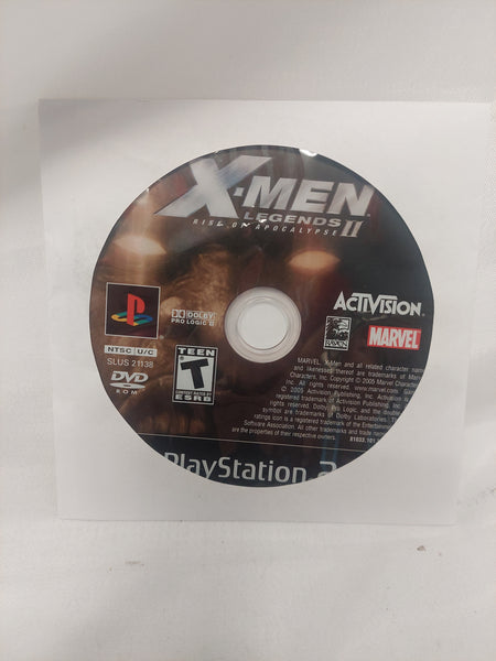 PlayStation 2 PS2 X-Men Legends II Rise of Apocalypse Game Disc Only