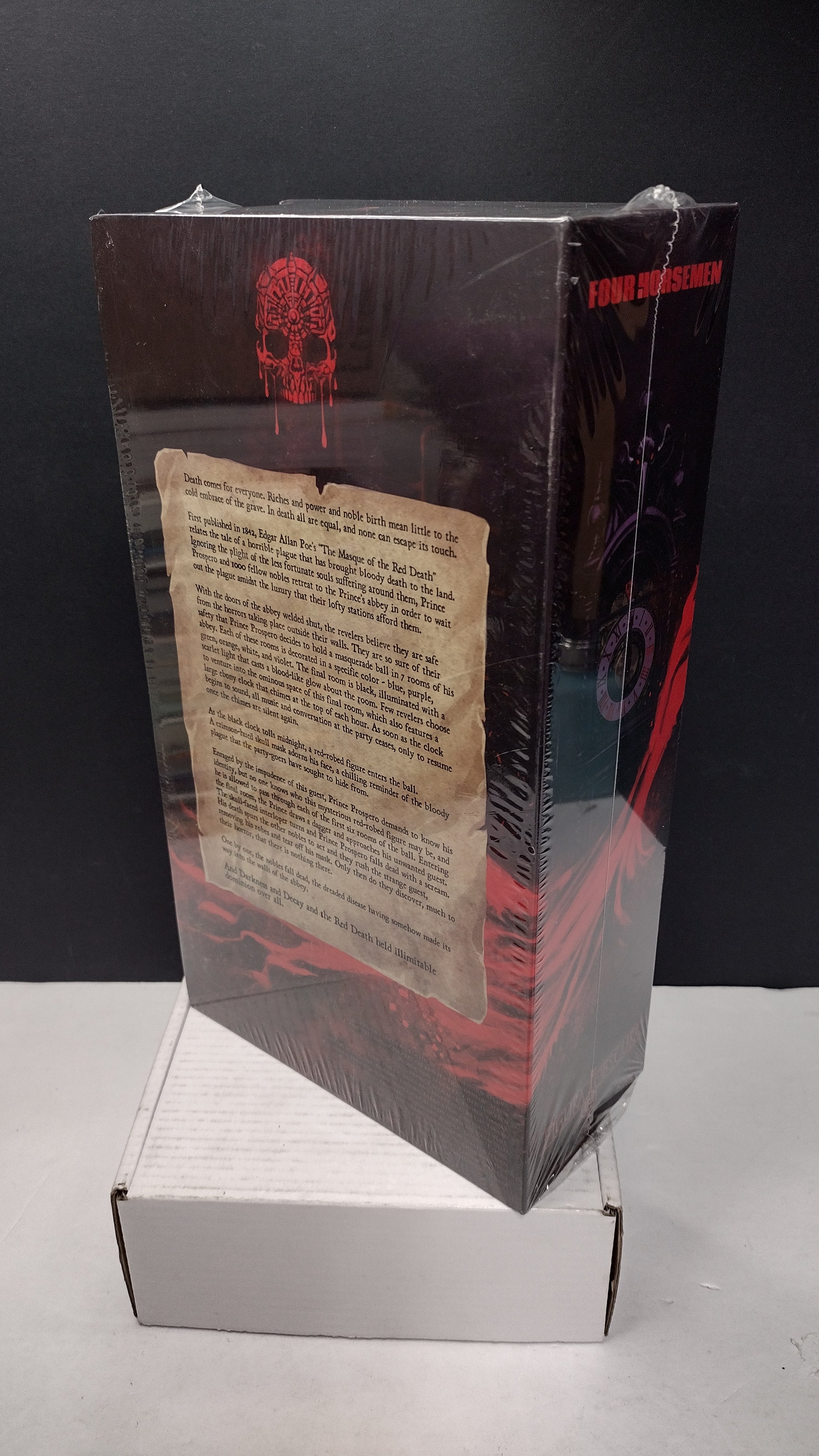 Four Horsemen Figura Obscura: The Masque of the Red Death (Original Red Robes Version - Brand New & Factory Sealed)