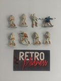 Vintage Star Wars Micro Collection Han Solo and Hoth Rebels Die-Cast Figures Lot