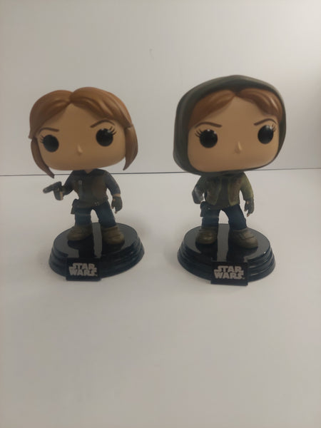 Funko Pop Star Wars Rogue One Jyn Erso #138 and #150 Lot