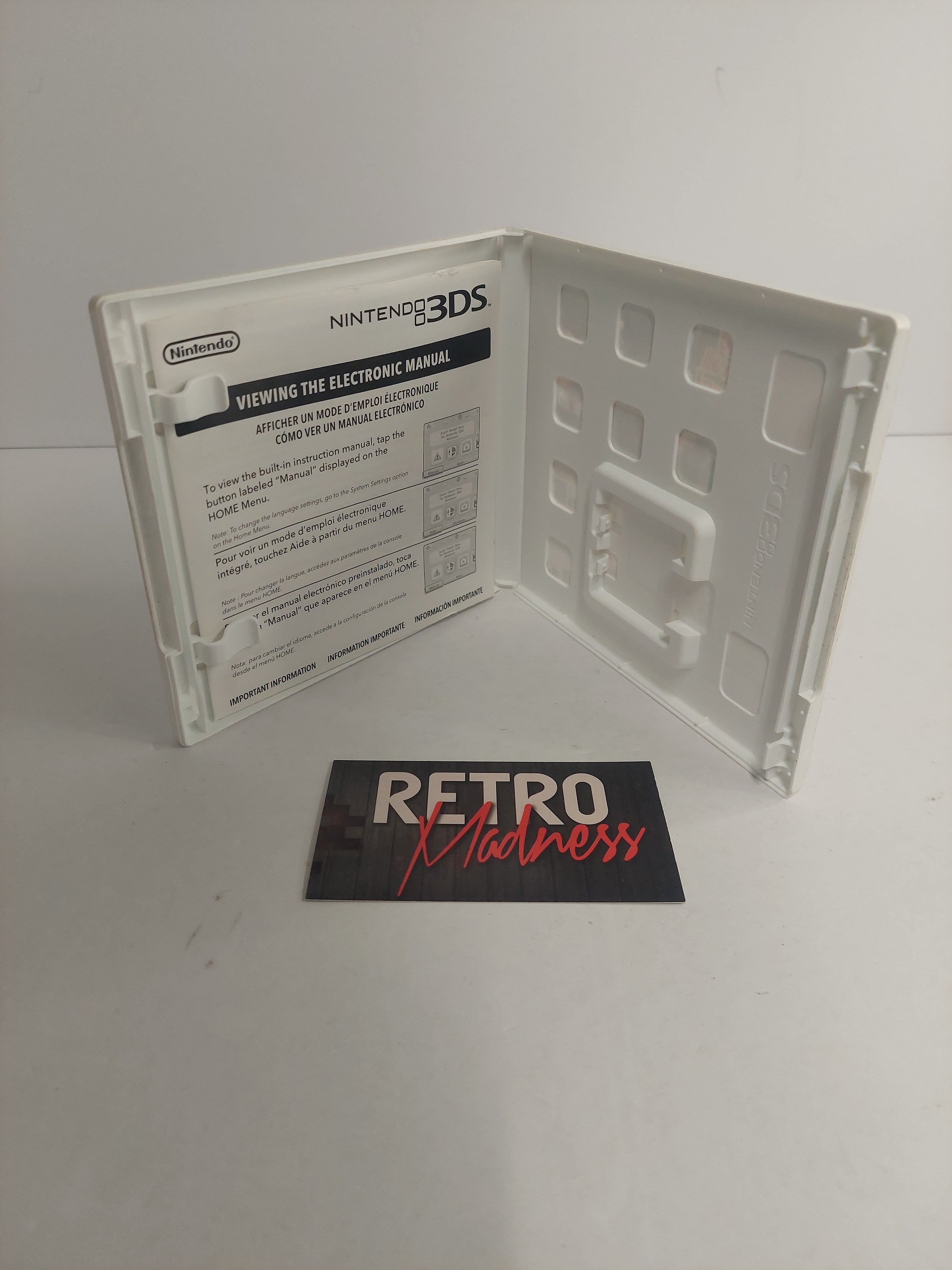 Nintendo 3DS Game Case No Games Lot of 5