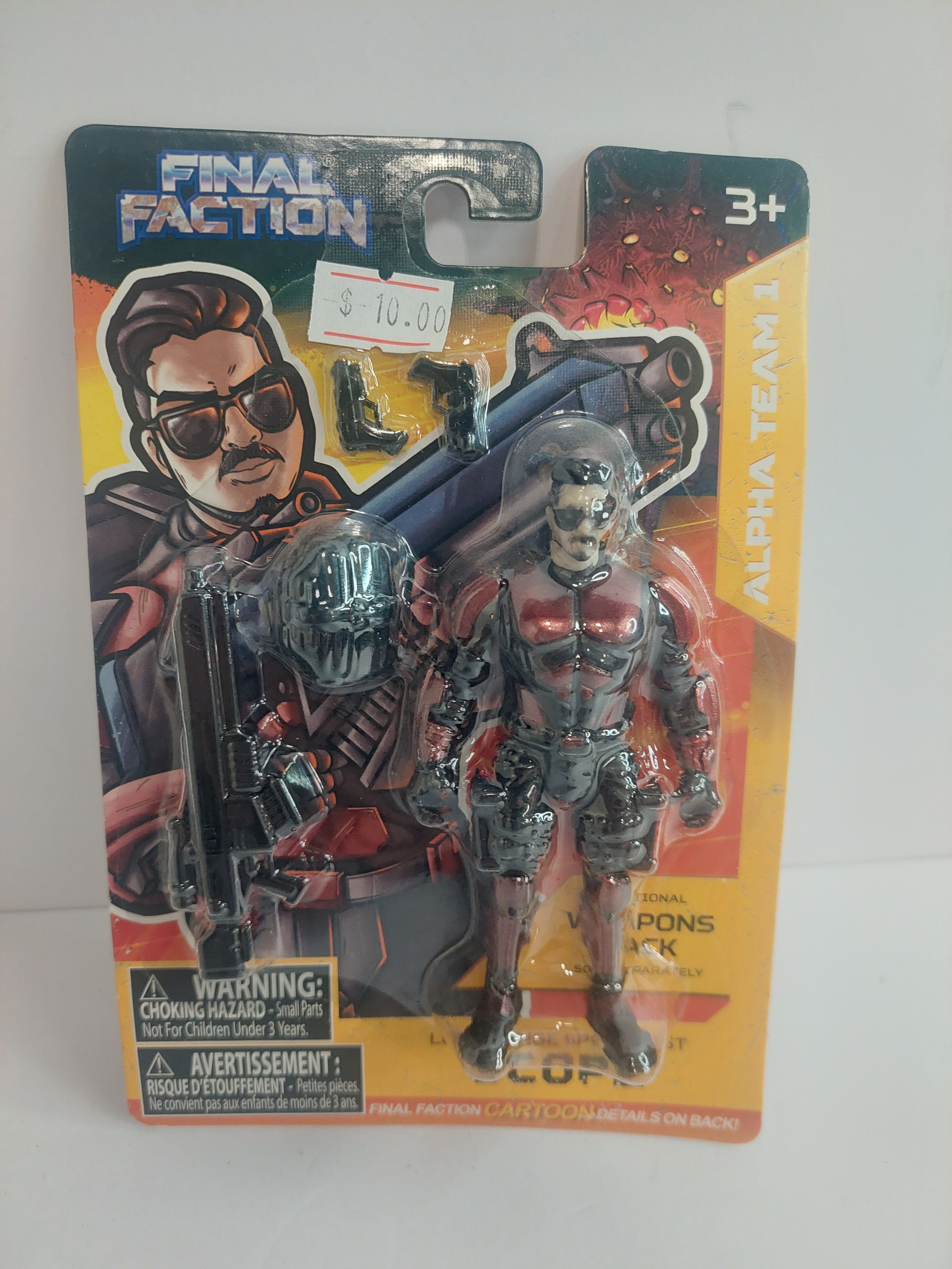 Final Faction Alpha Team 1 Figure
