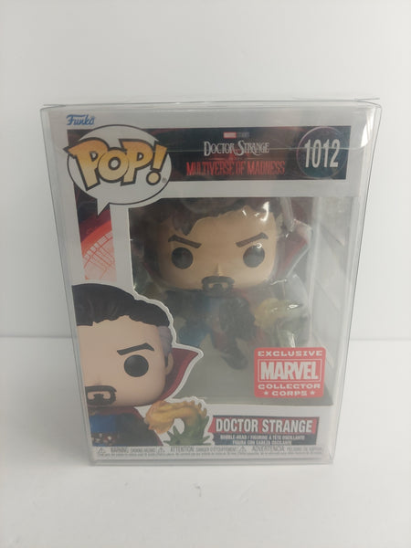 Funko Pop! Doctor Strange 1012 Marvel Collector Corps Exclusive with Pop Protector