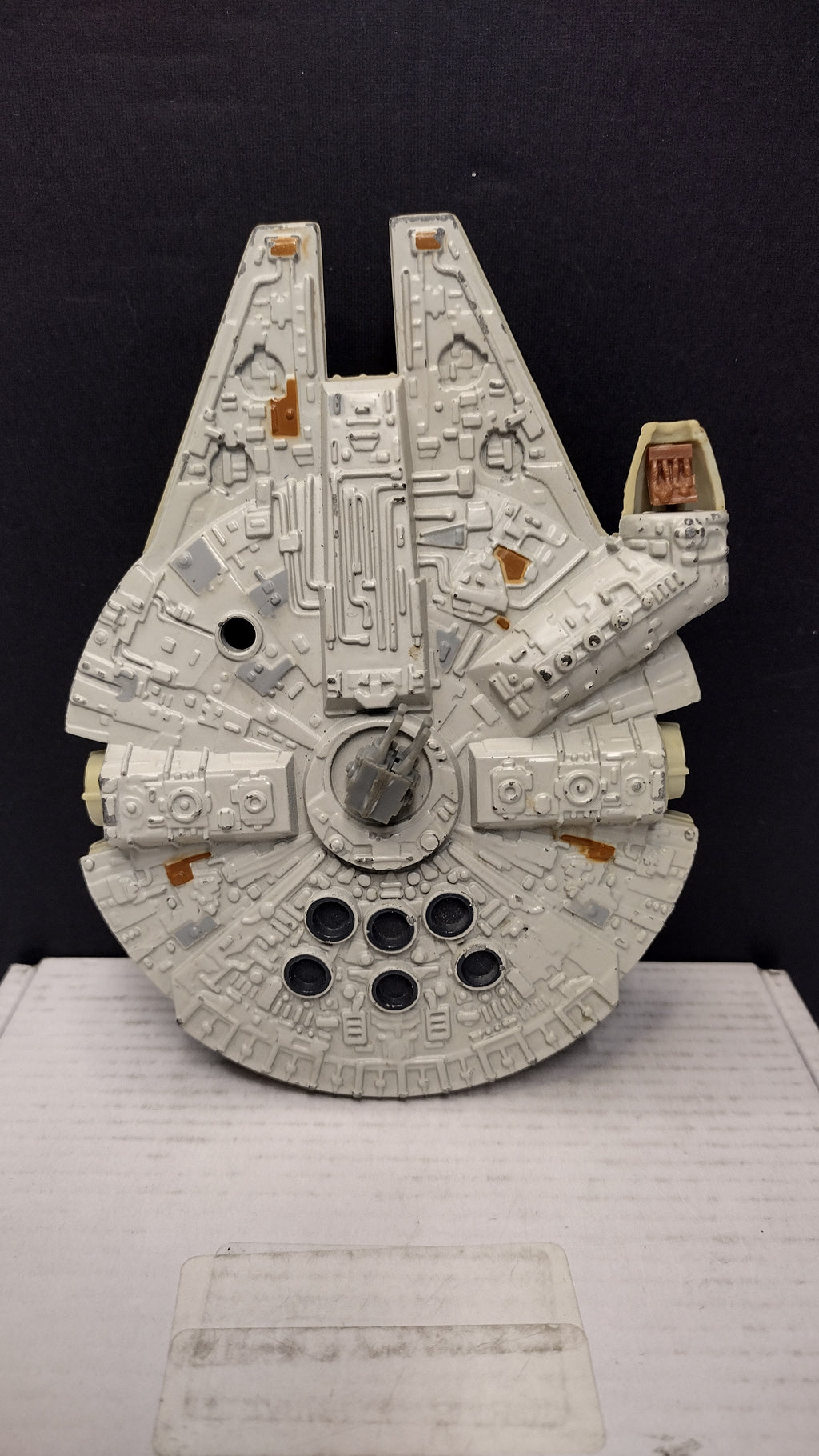 Vintage 1979 Kenner Star Wars Die-Cast Mini Millennium Falcon (No. 39210 - Loose, Incomplete)
