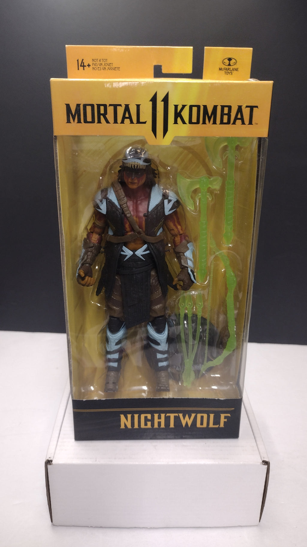McFarlane Toys Mortal Kombat 11 – Nightwolf 7-Inch Action Figure • Factory Sealed