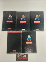 Super Nintendo SNES Instruction Manual Lot