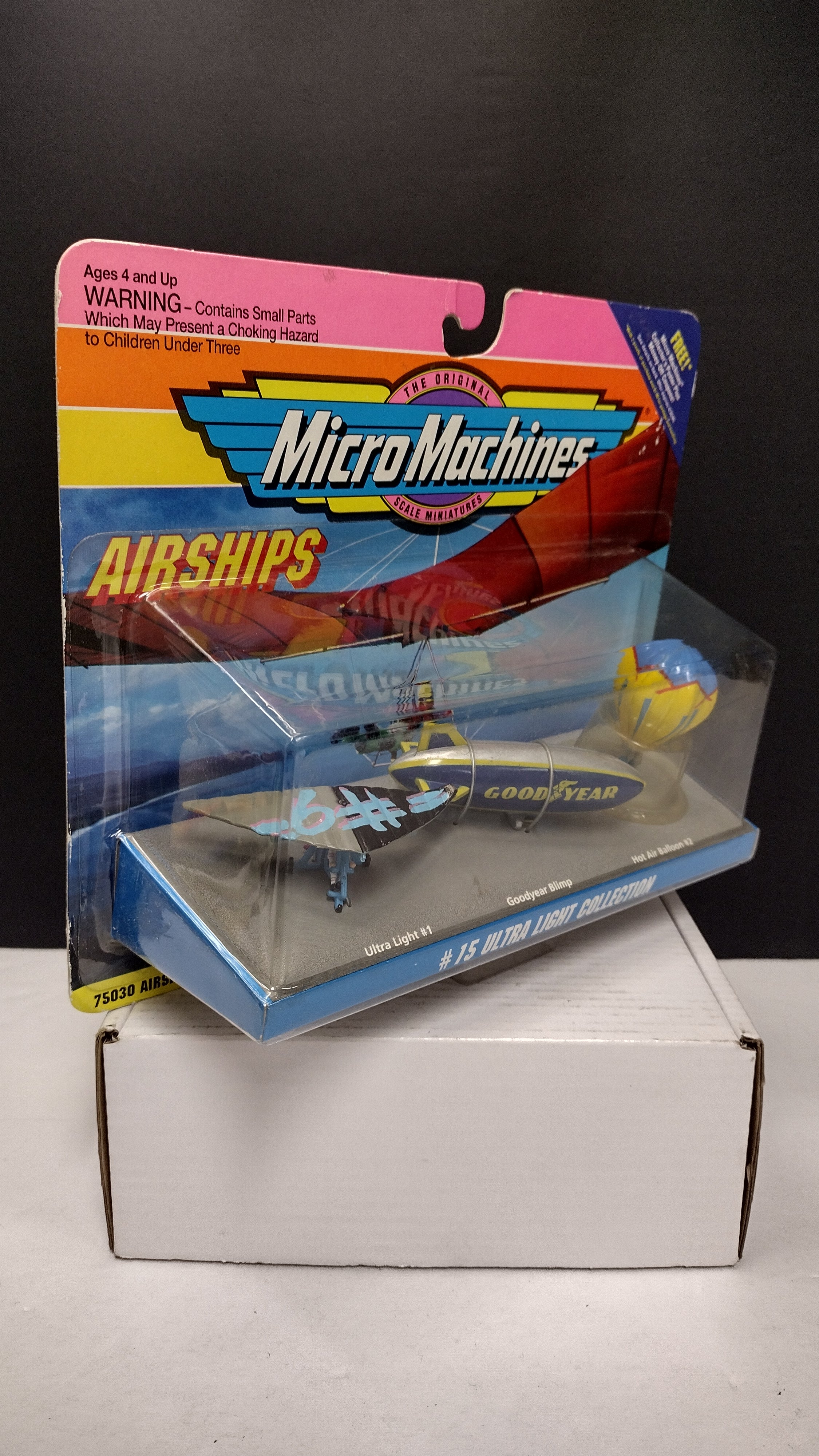 1993 Micro Machines Airships #15 Ultra-Light Collection NIB (Goodyear Blimp)
