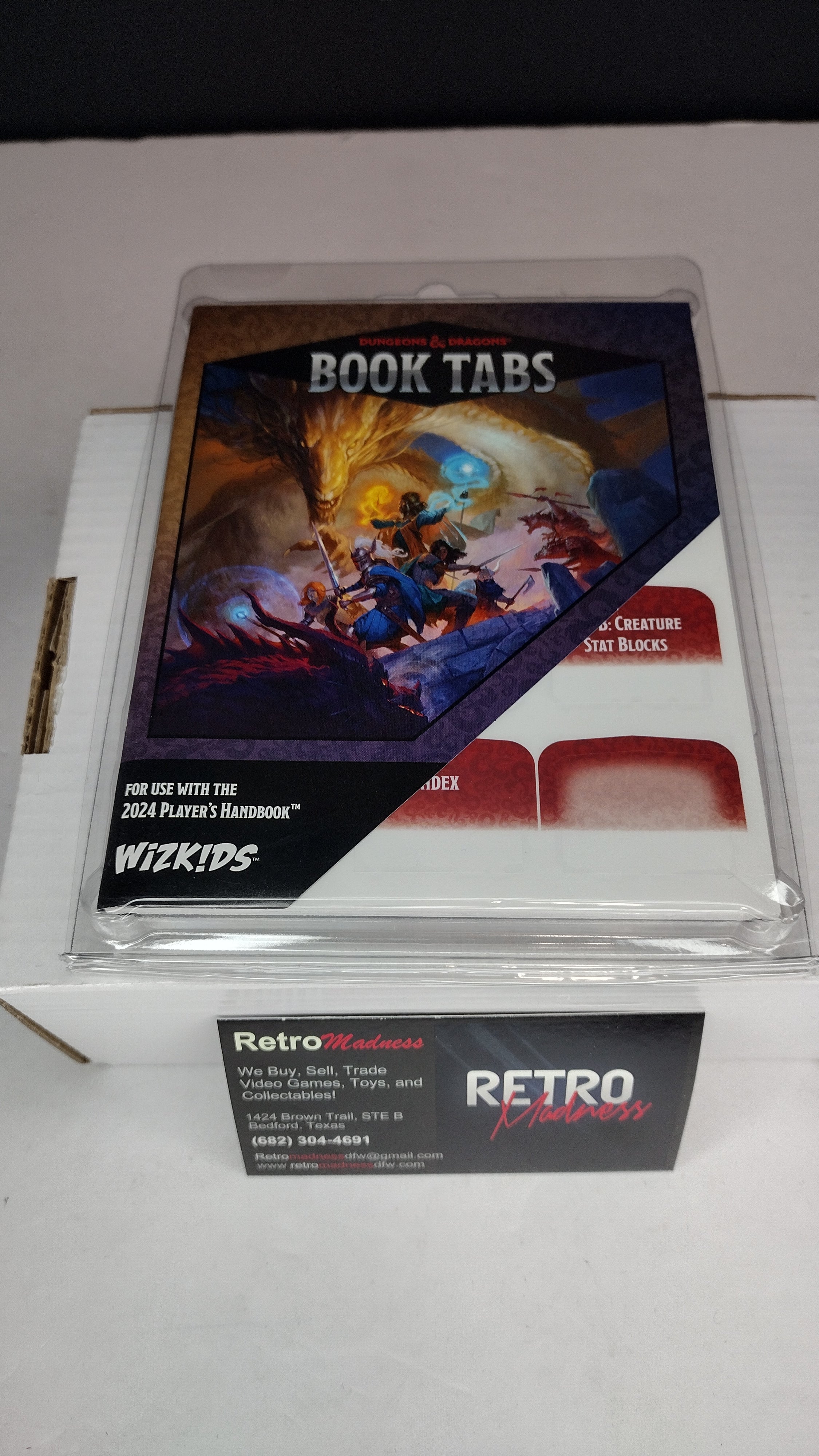 Dungeons and Dragons: 2024 Player's Handbook Book Tabs