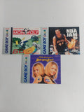 Nintendo Game Boy Color Manual Instruction Booklet Lot