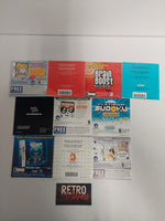 Lot of 10 Nintendo DS Manuals Instruction Booklets No Games