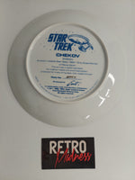 Vintage Star Trek Chekov Collector's Plate with COA