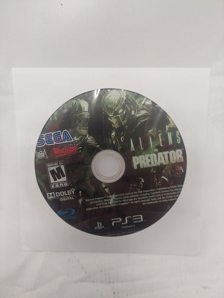 PlayStation 3 Aliens vs. Predator Video Game Disc Only