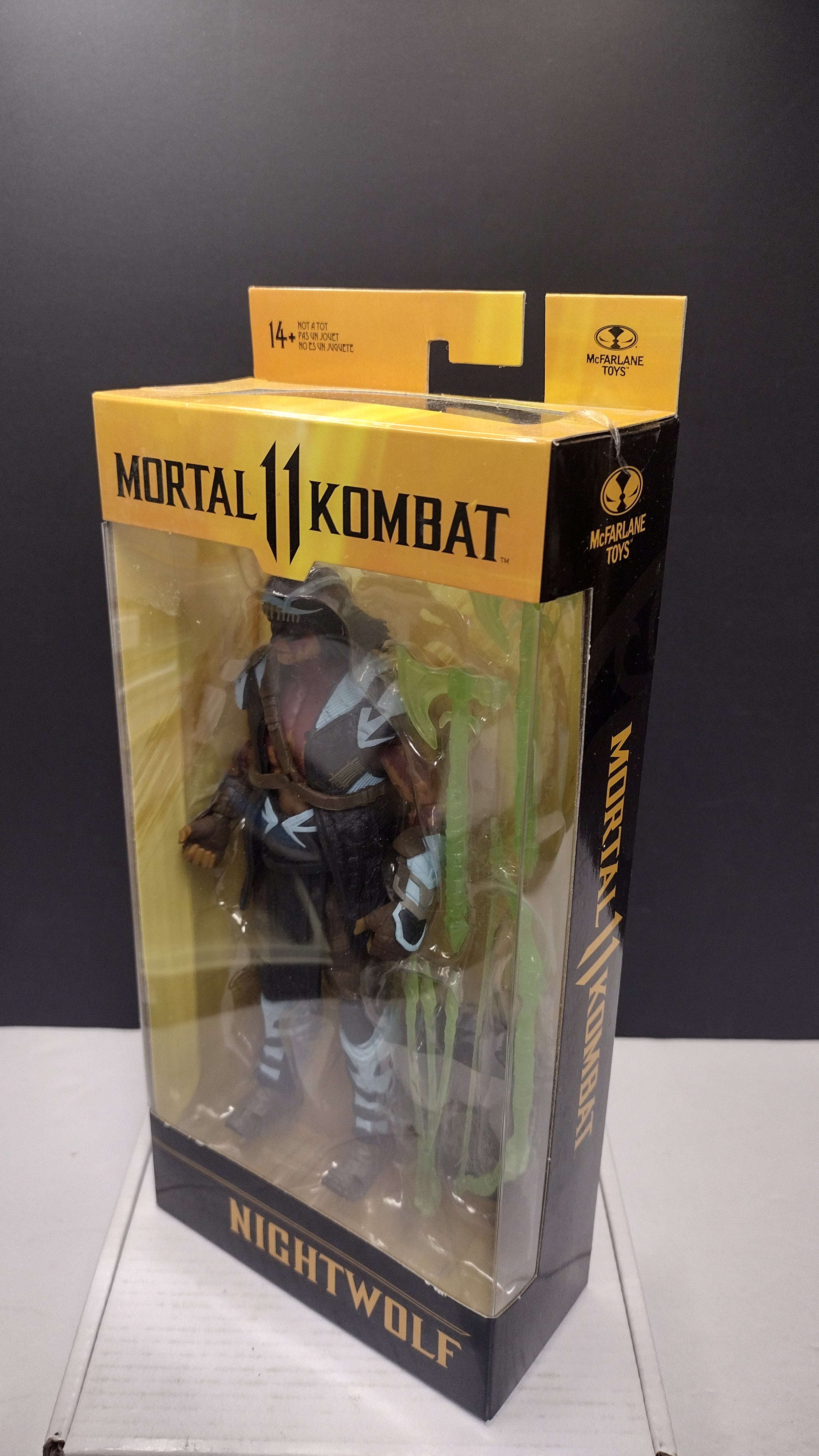 McFarlane Toys Mortal Kombat 11 – Nightwolf 7-Inch Action Figure • Factory Sealed