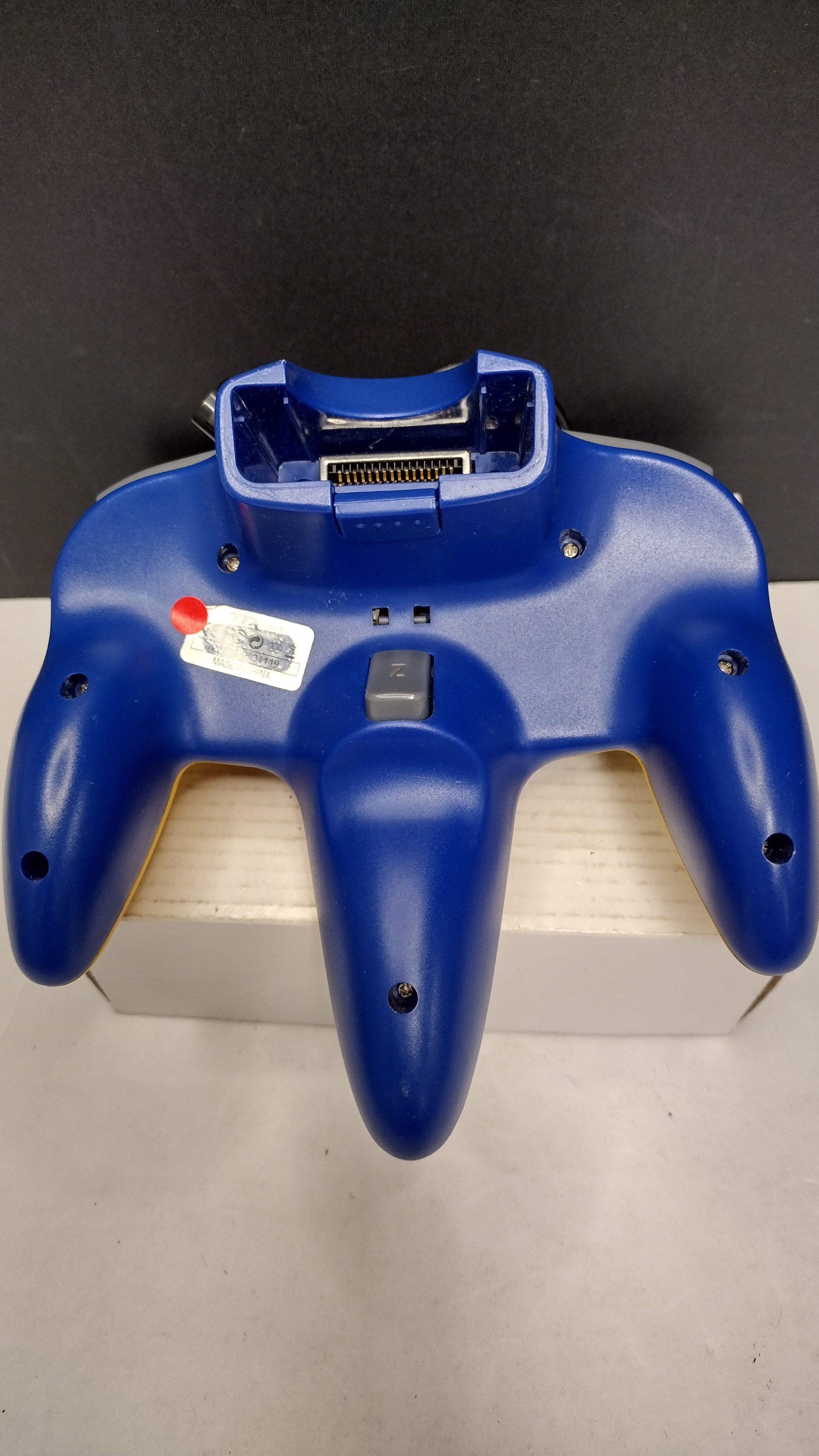 TTX Tech Blue Nintendo 64 Controller (N64 Gamepad - Loose, Tested & Working)