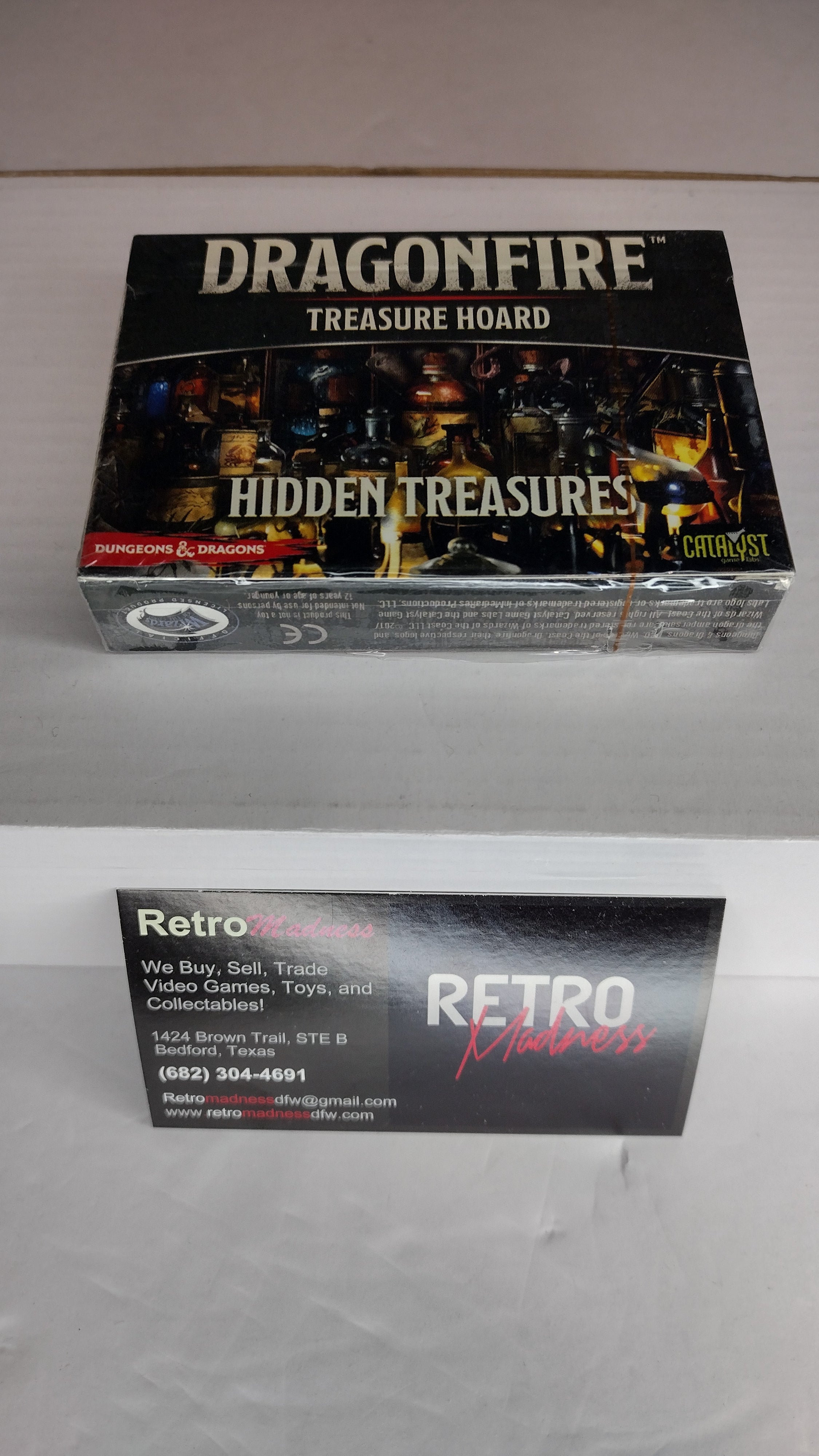 Dungeons & Dragons: Dragonfire – Hidden Treasures Expansion Card Pack