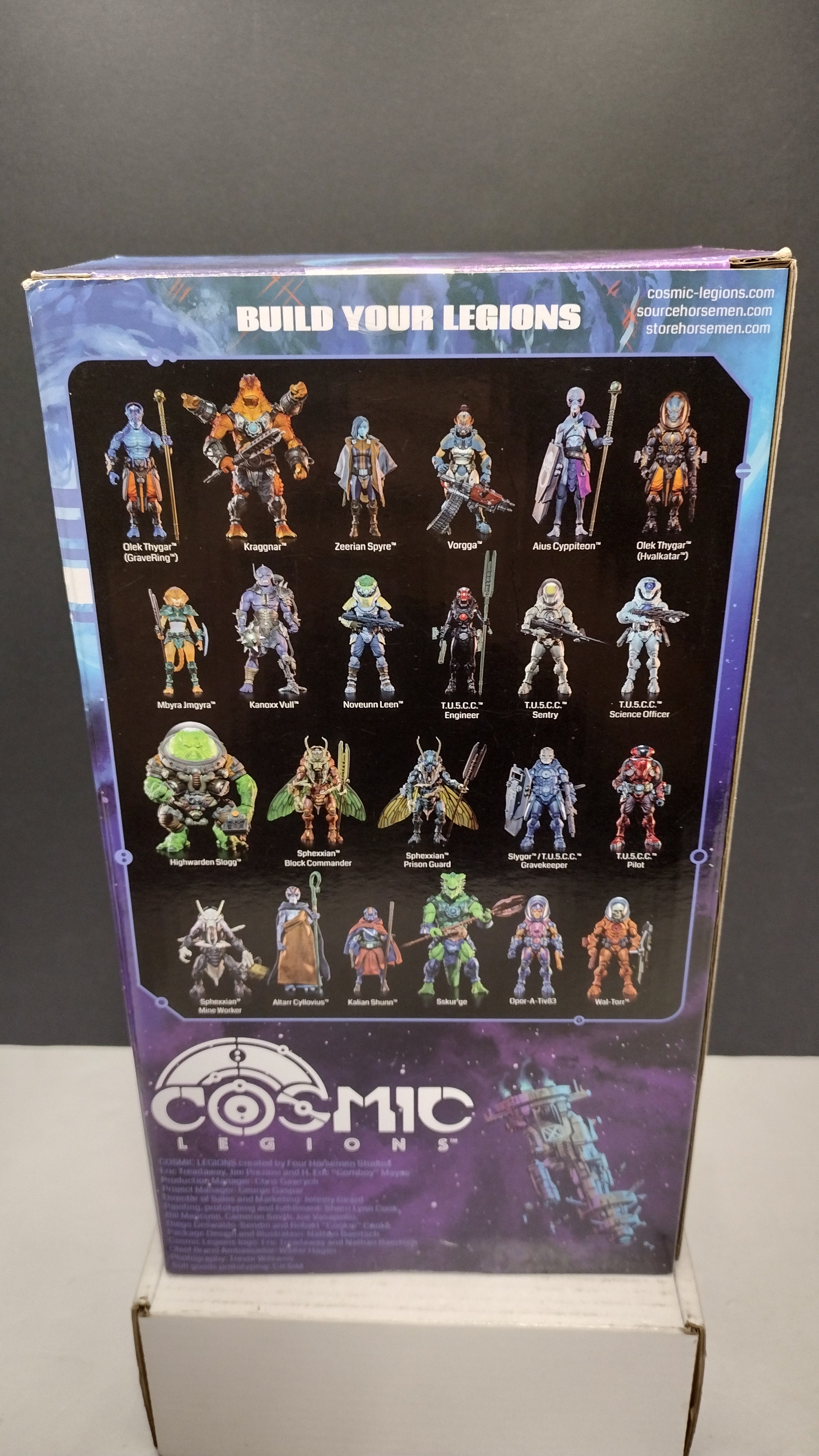 Four Horsemen Cosmic Legions T.U.5.C.C. Pilot Action Figure (Sealed in Box)