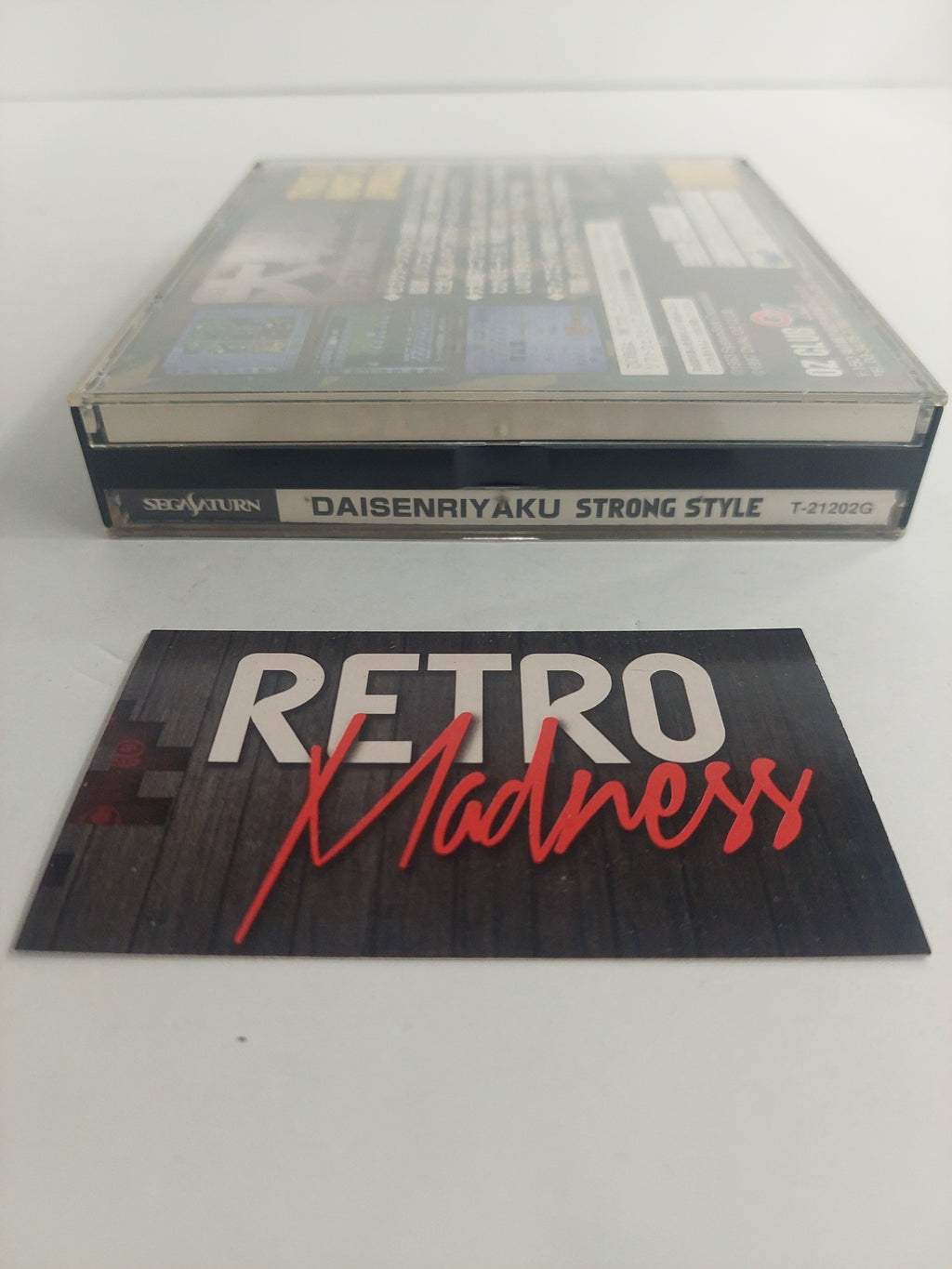JP Sega Saturn Daisenriyaku Strong Style  Game Incomplete Untested