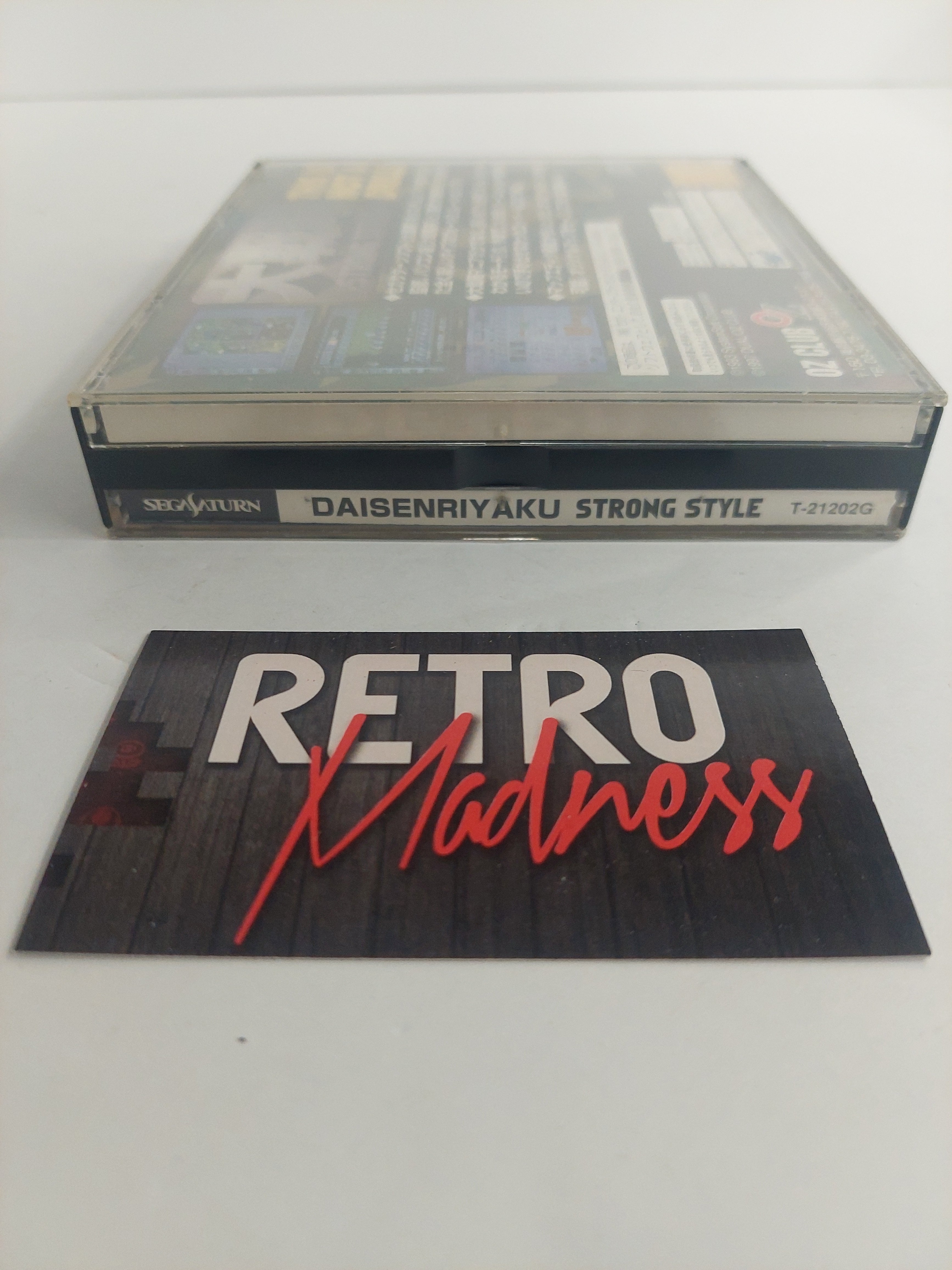 JP Sega Saturn Daisenriyaku Strong Style  Game Incomplete Untested