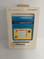 Texas Instruments Home Computer Applications Software A-maze-ing Untested