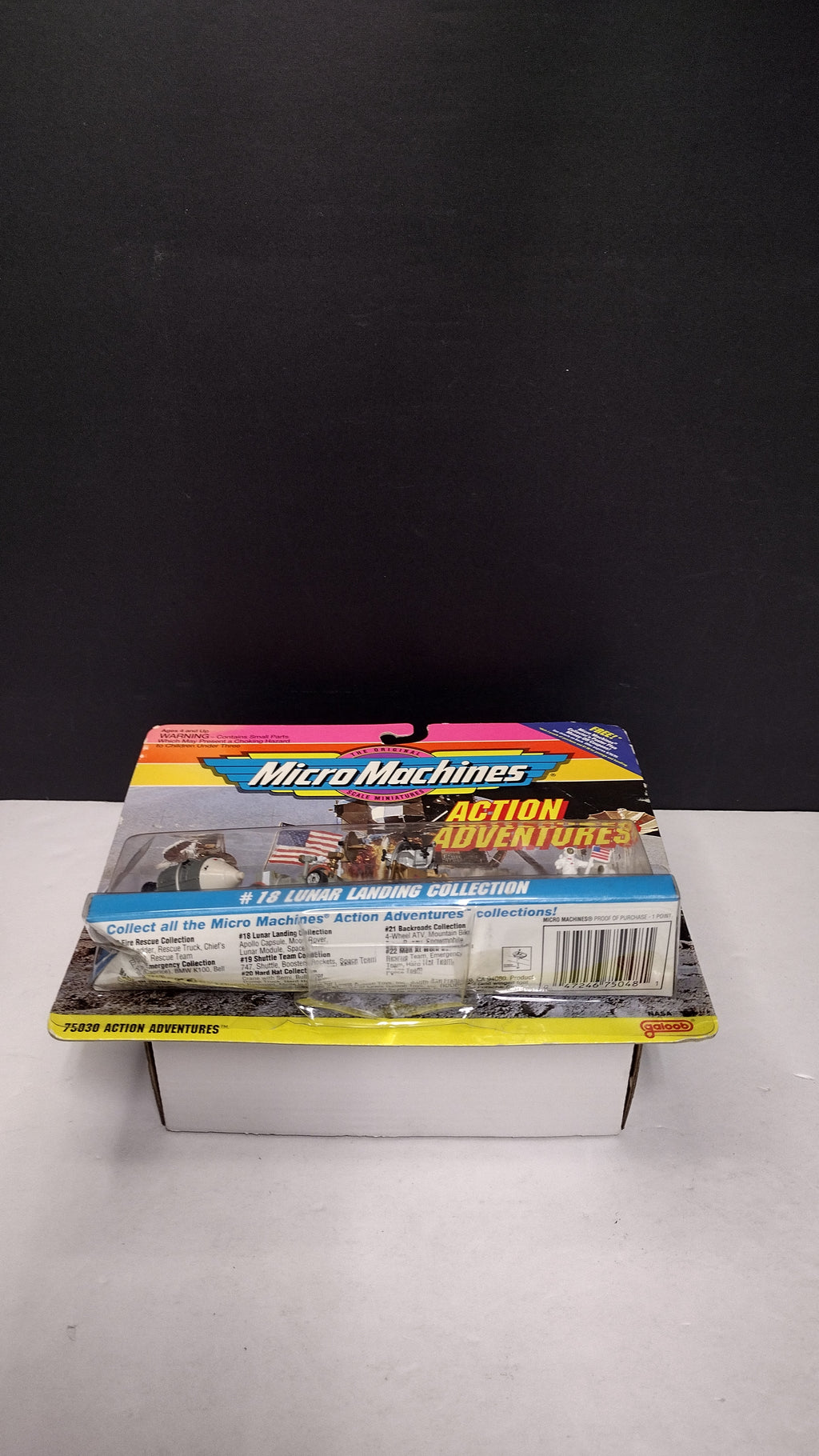 1993 Micro Machines Action Adventures #18 Lunar Landing Collection NIB