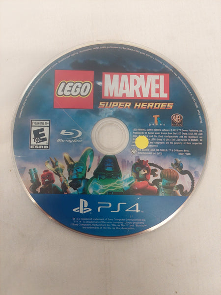 PlayStation 4 PS4 Lego Marvel Super Heroes Game Disc Only