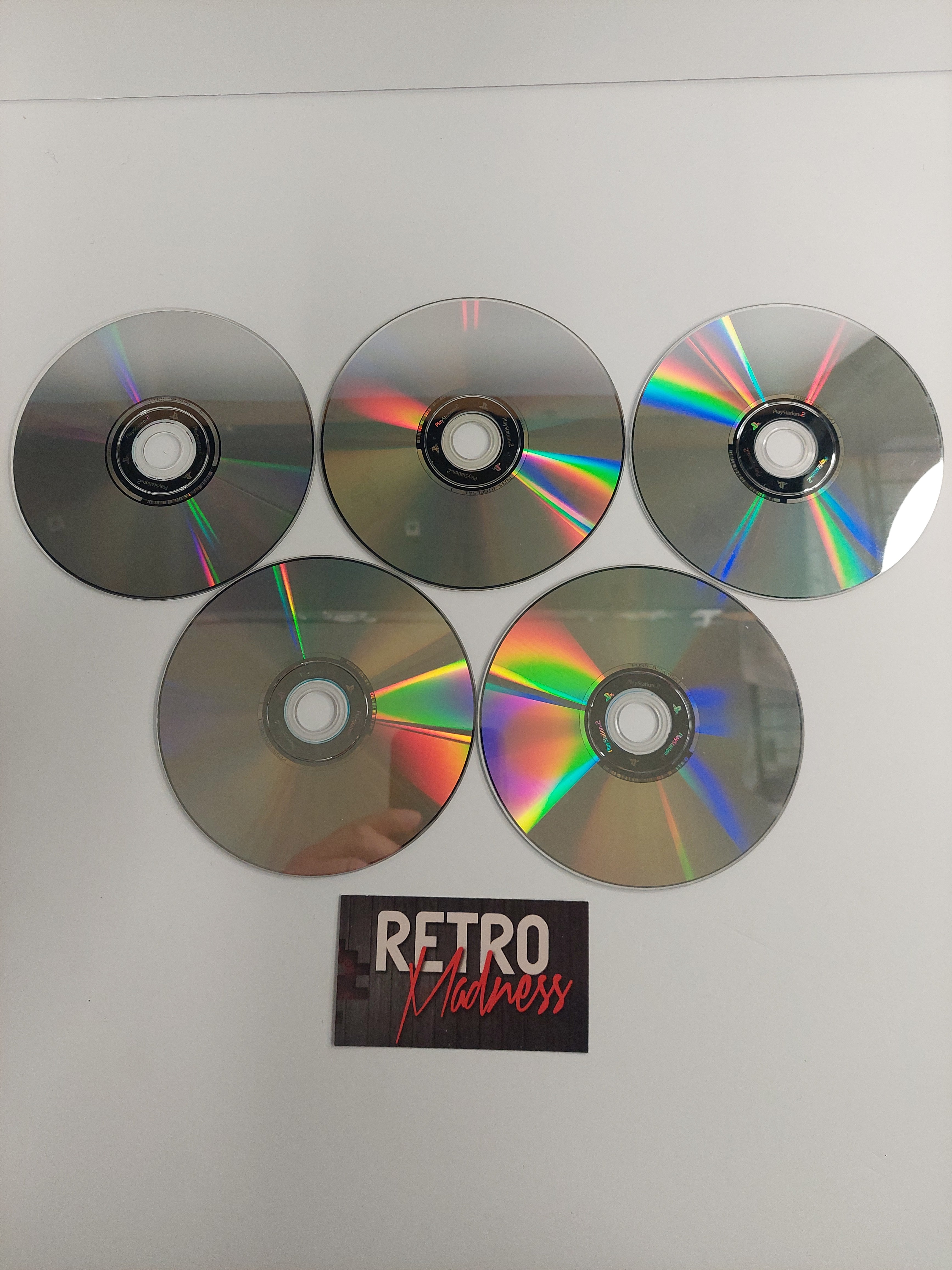 Sony PlayStation 2 PS2 Game Discs ONLY Lot D