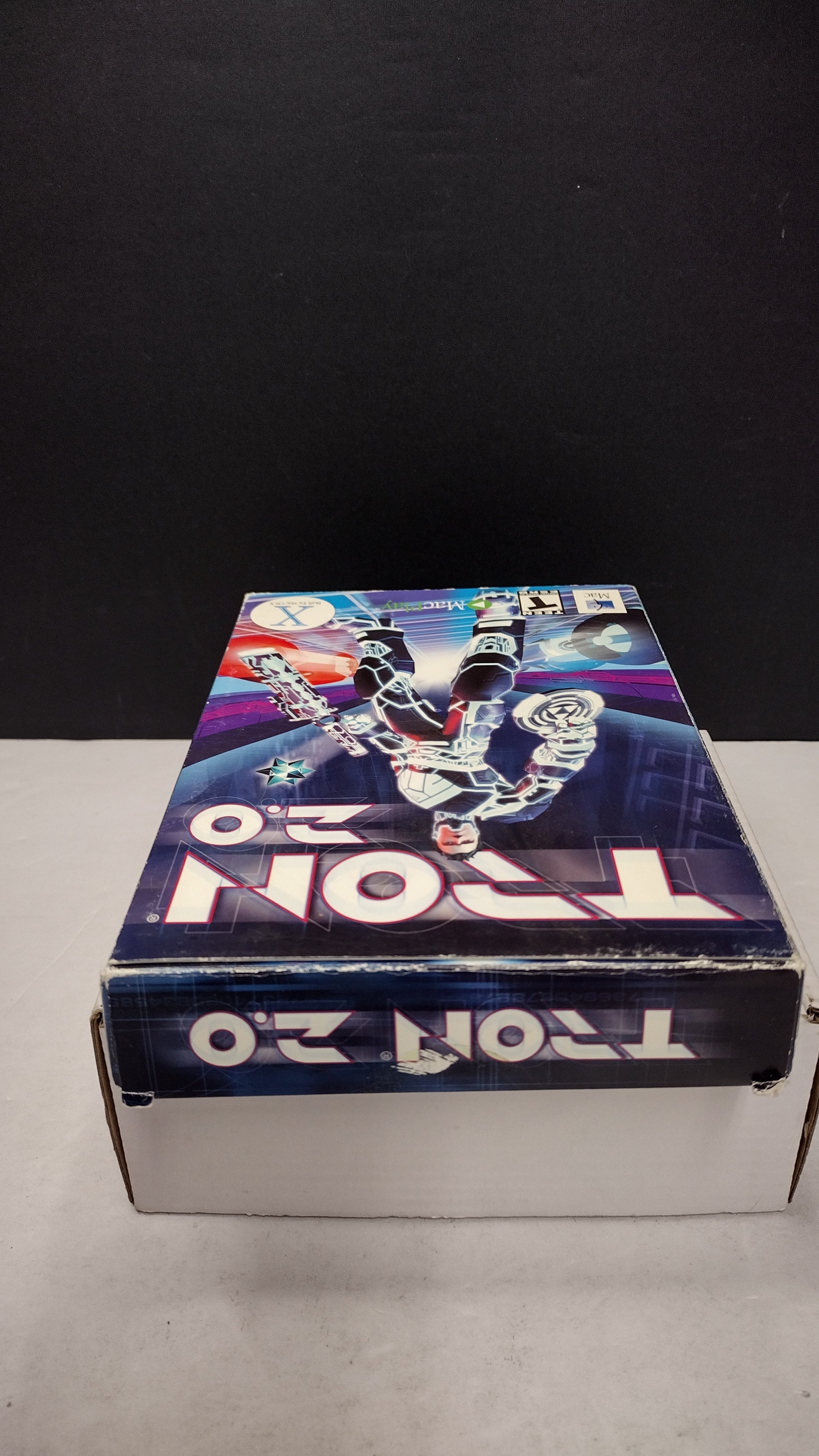 Vintage 2004 MacSoft Tron 2.0 Macintosh CD-ROM (Sealed Jewel Case in Opened Big Box)