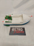 Vintage Teenage Mutant Ninja Turtles Patrol Boat Raft Incomplete