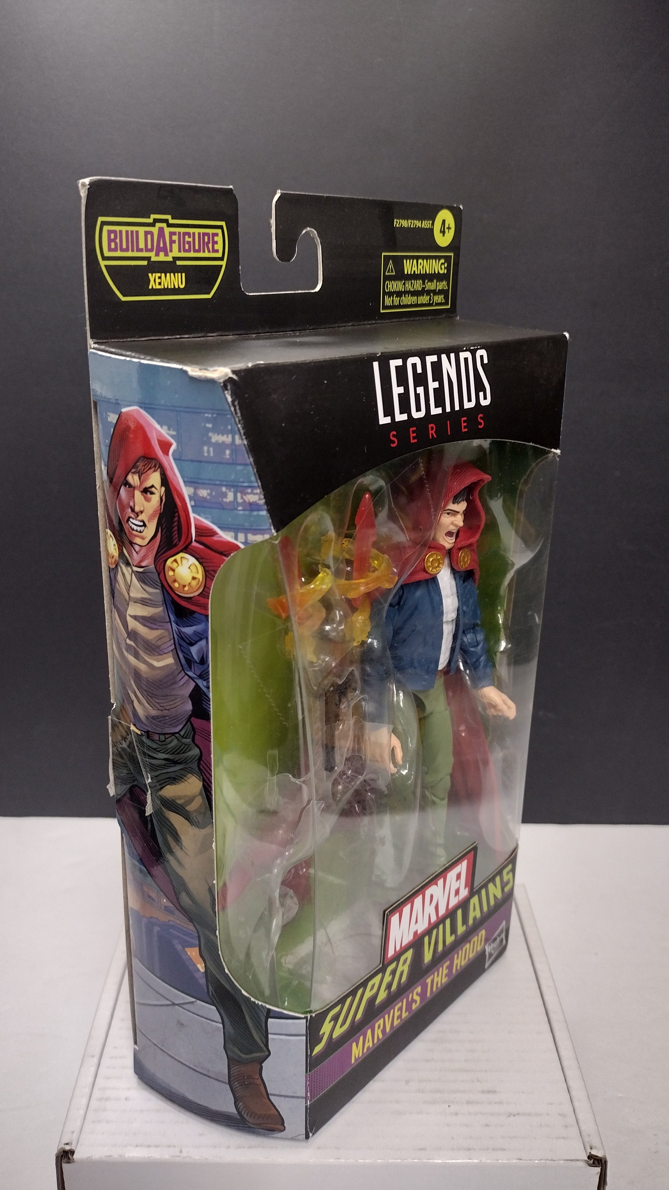 Hasbro Marvel Legends Series Super Villains The Hood 6-Inch Action Figure (No BAF / Open Box)